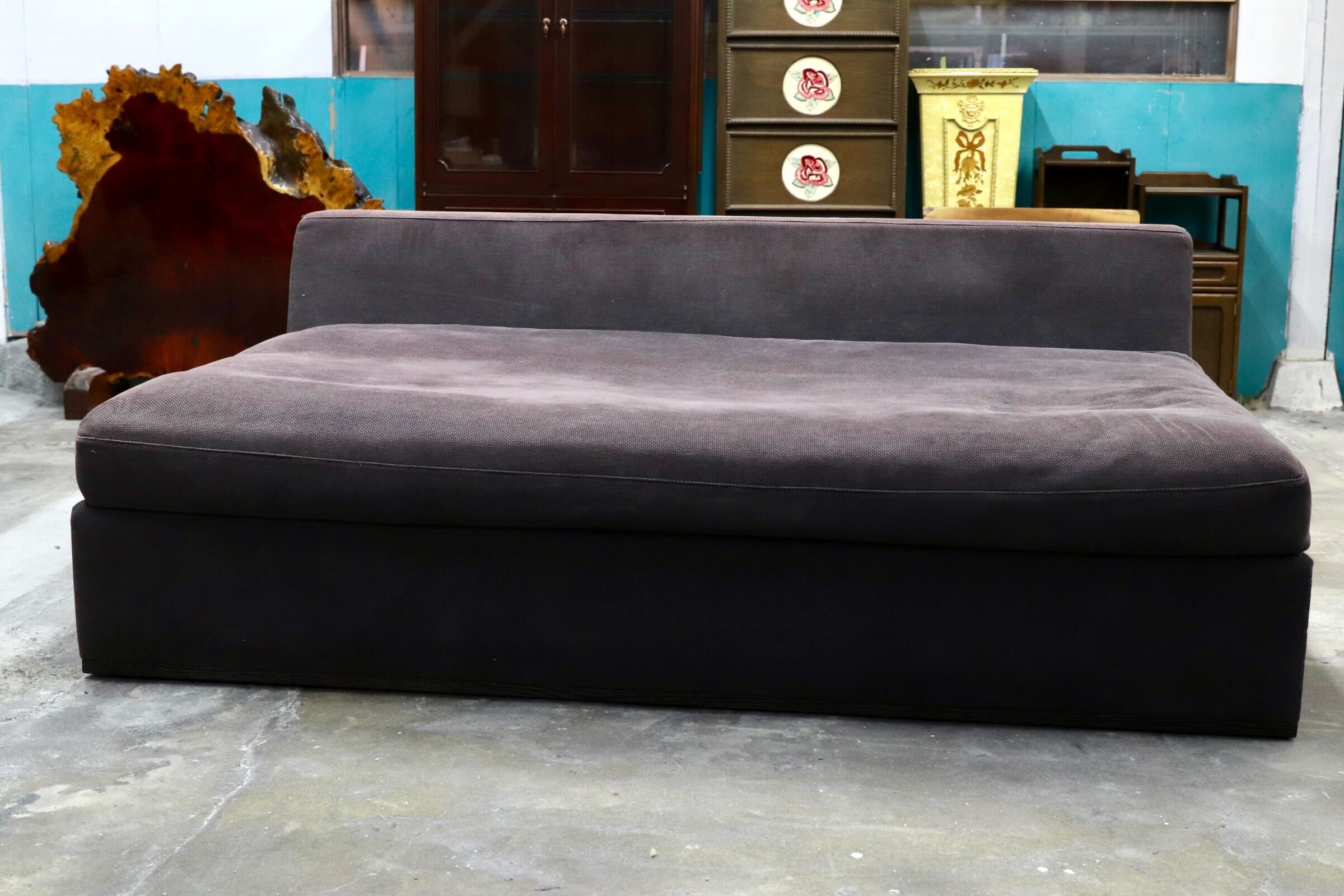 GMIK300A○アメリカ製 オーク材 デイソファ デイベッド ファブリック ホテルライク リゾートスタイル 検)cassina ixc time&style