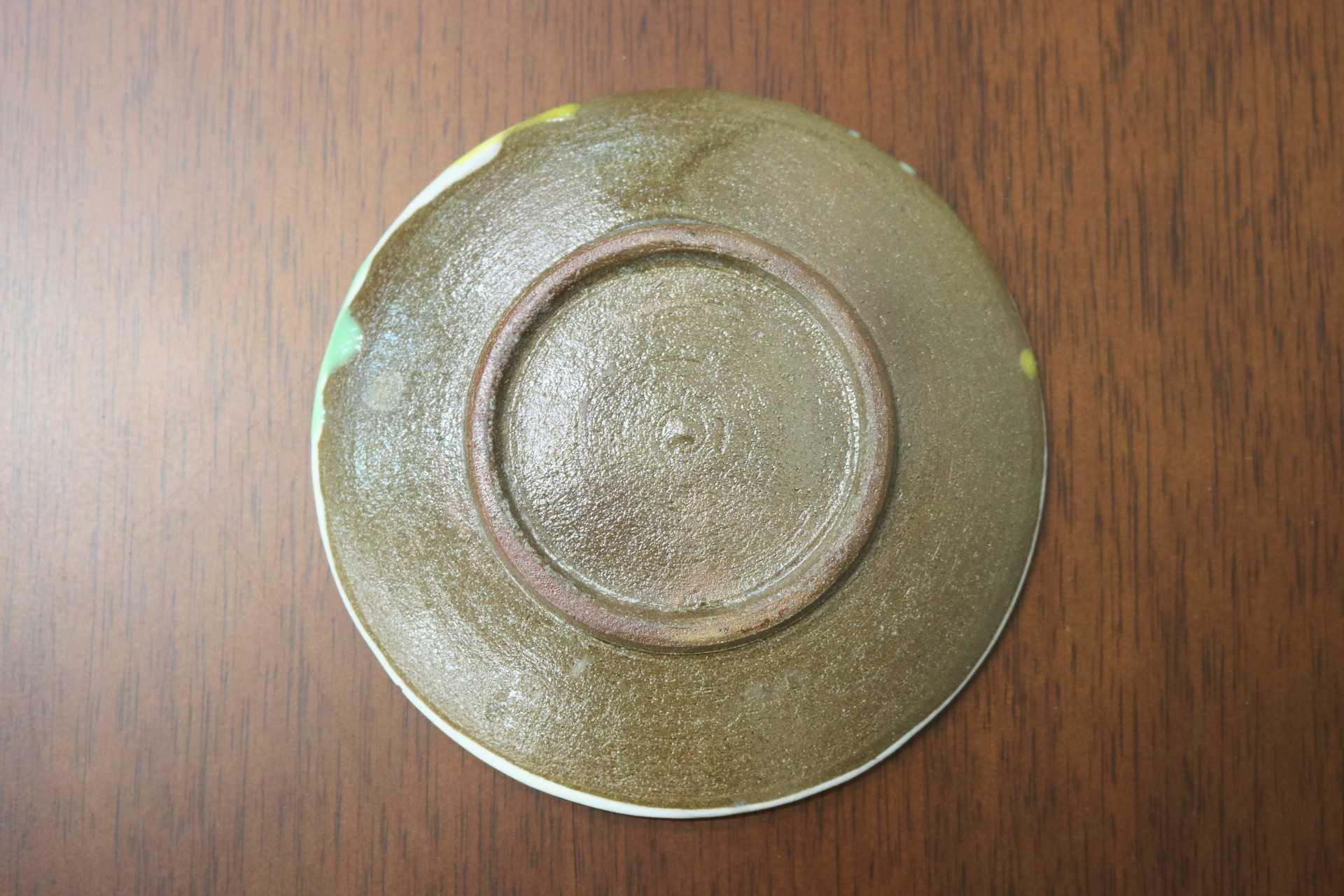 GMIO554C◯丹文窯 丹波焼 白小皿 陶器 伝統工芸 丹波篠山 未使用