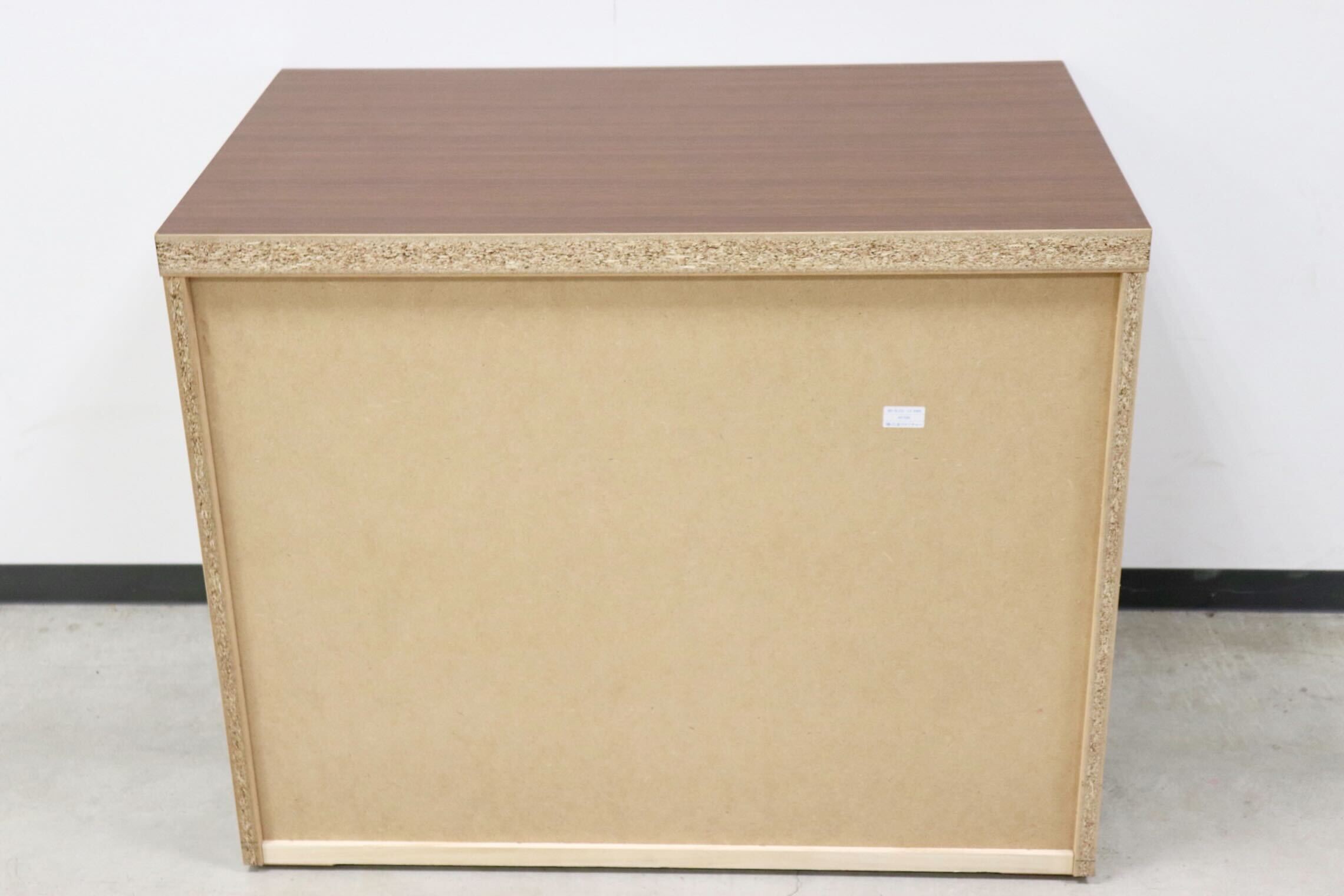 GMGN81B○SANYU furniture / 三友ファニチャー みずき 3段チェスト ローチェスト 洋服タンス キャスター付き ウォールナット色 定価5.2万