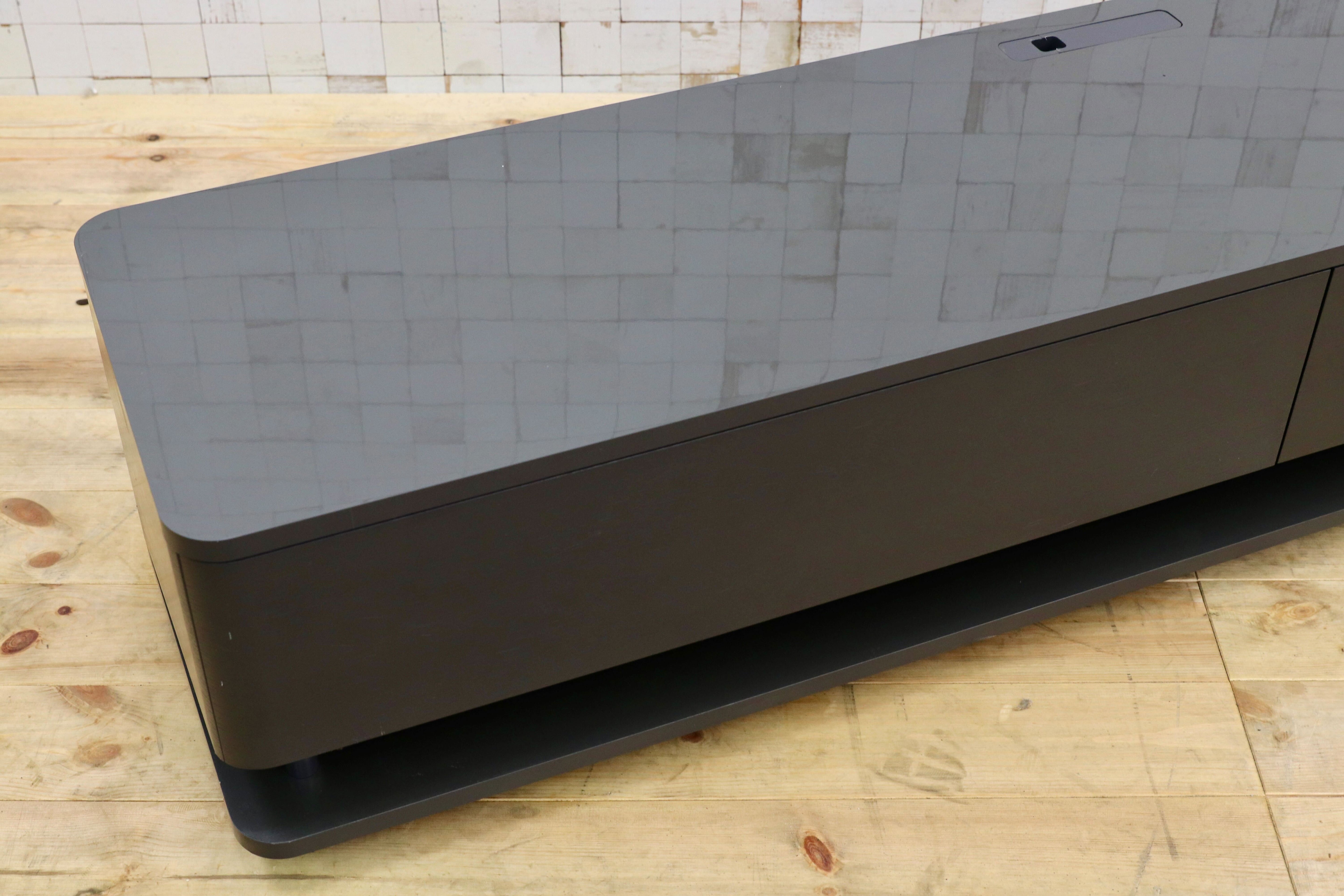 GMGK323○Pamouna / パモウナ bellacontte ベラコンテ テレビボード TVボード AVボード ローボード スタイリッシュモダン グレー 約22万