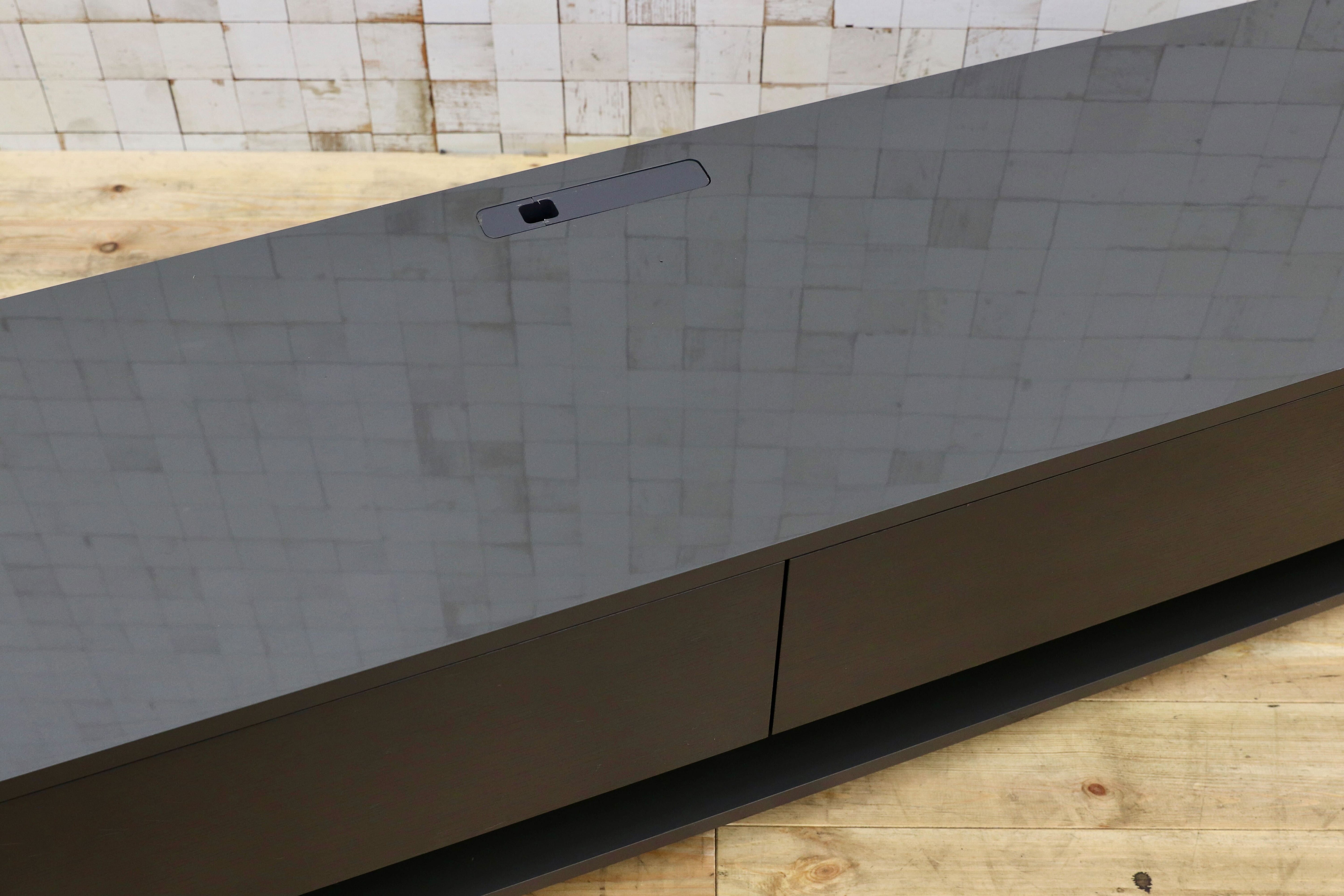 GMGK323○Pamouna / パモウナ bellacontte ベラコンテ テレビボード TVボード AVボード ローボード スタイリッシュモダン グレー 約22万