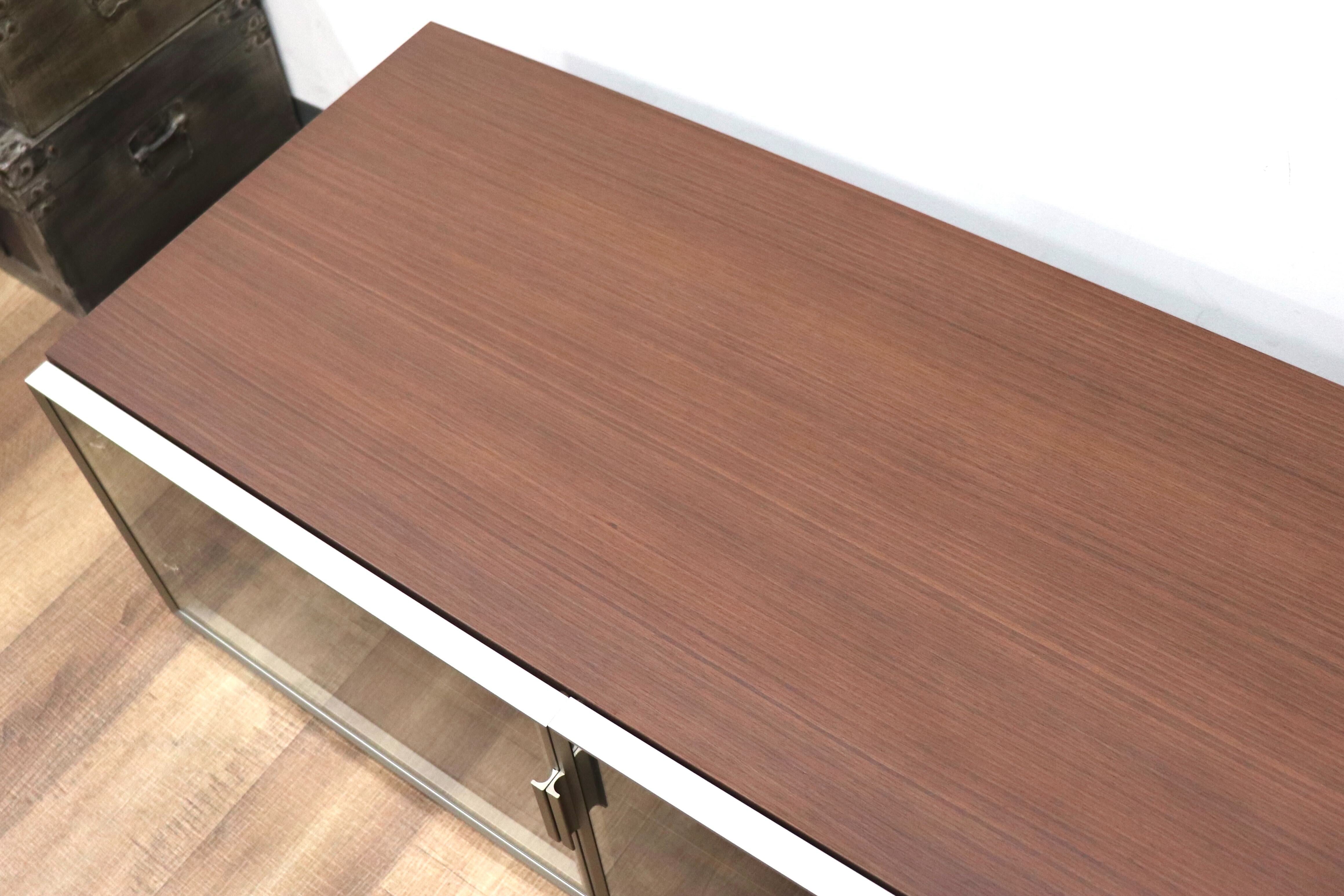 GMHS94B○arflex / アルフレックス C.C.09 TVボード AVボード リビングボード カルロ・コロンボ ウォールナット 定価約45万 廃番 展示品