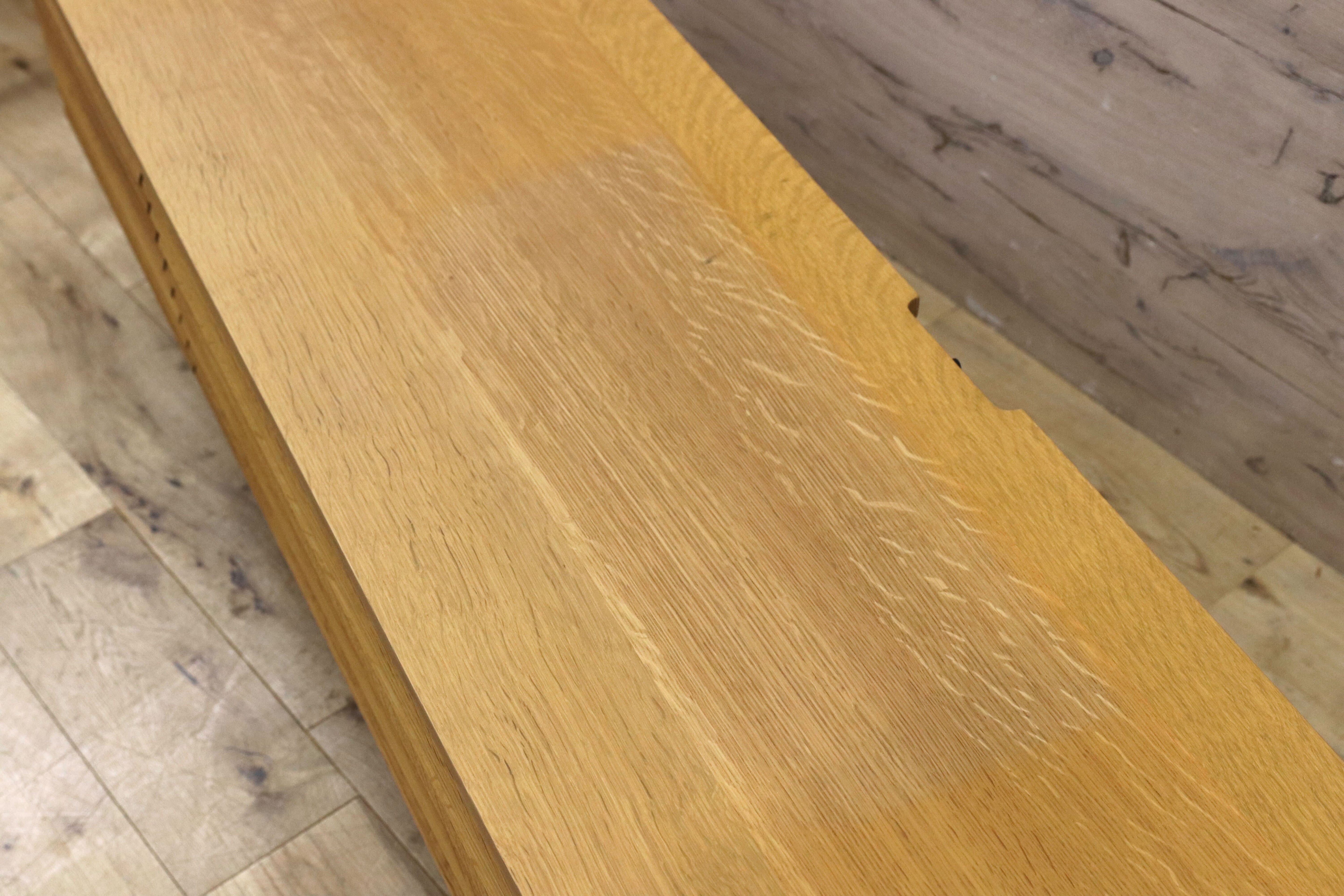 GMIS449C○飛騨産業 / HIDA キツツキ オーク材 テレビボード AVボード リビングボード 収納家具 定価約30万 モデルルーム展示品