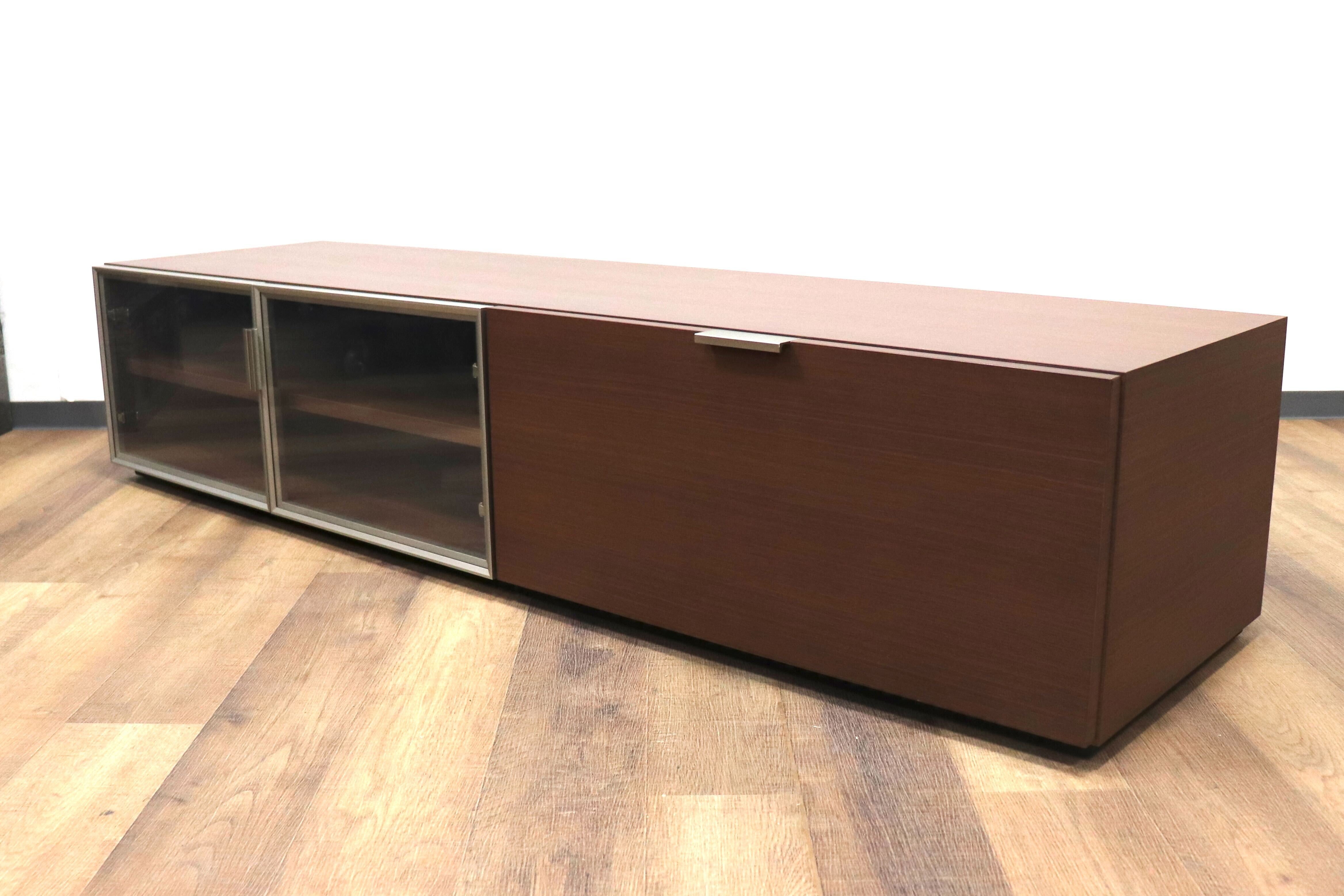 GMHS94B○arflex / アルフレックス C.C.09 TVボード AVボード リビングボード カルロ・コロンボ ウォールナット 定価約45万 廃番 展示品