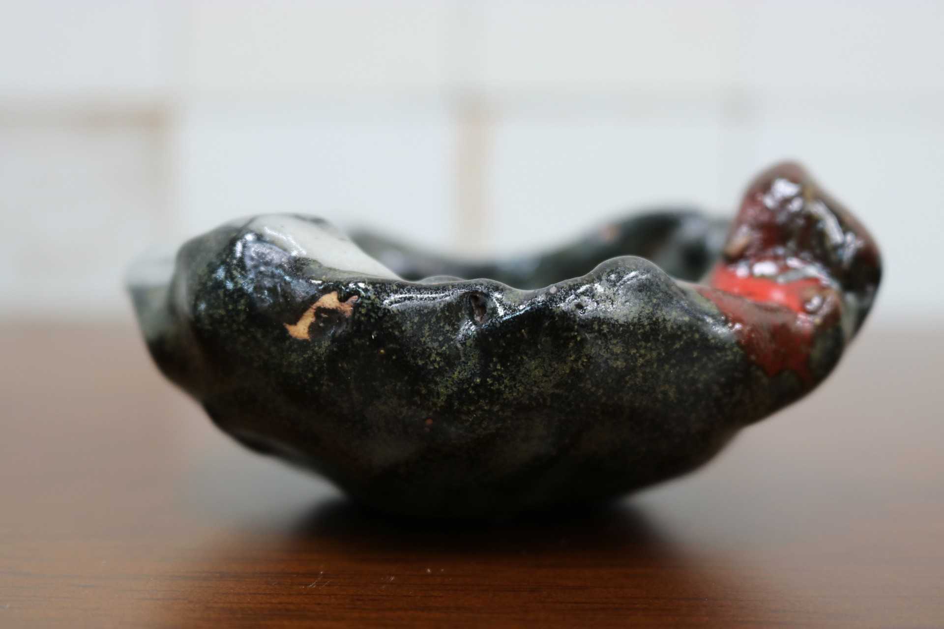 GMIO528A◯丹文窯 丹波焼 豆皿 陶器 伝統工芸 丹波篠山 未使用