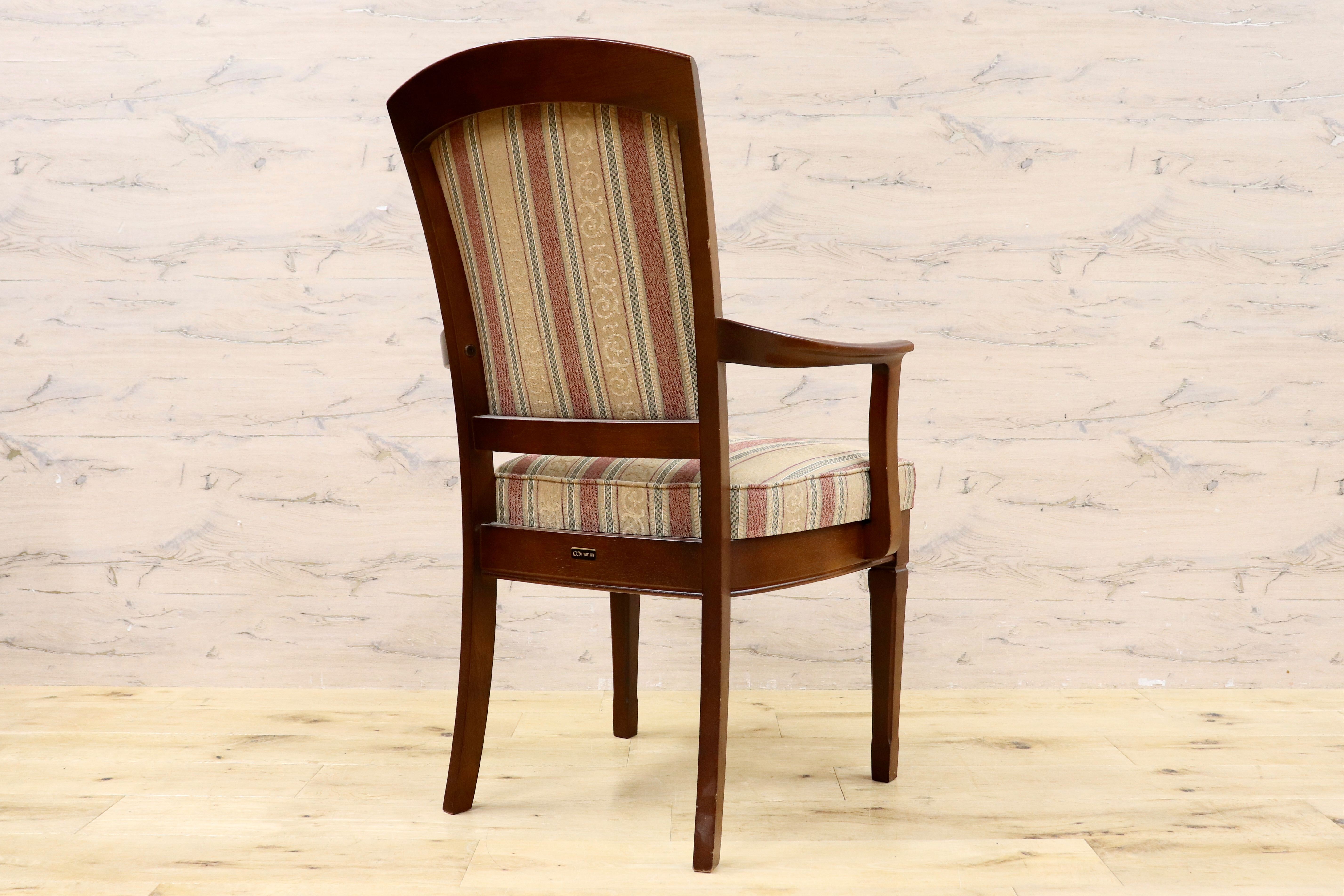GMIH232A○maruni / マルニ 地中海シリーズ レティーロ2 チェア ダイニングチェア アームチェア クラシック ヨーロピアン ファブリック