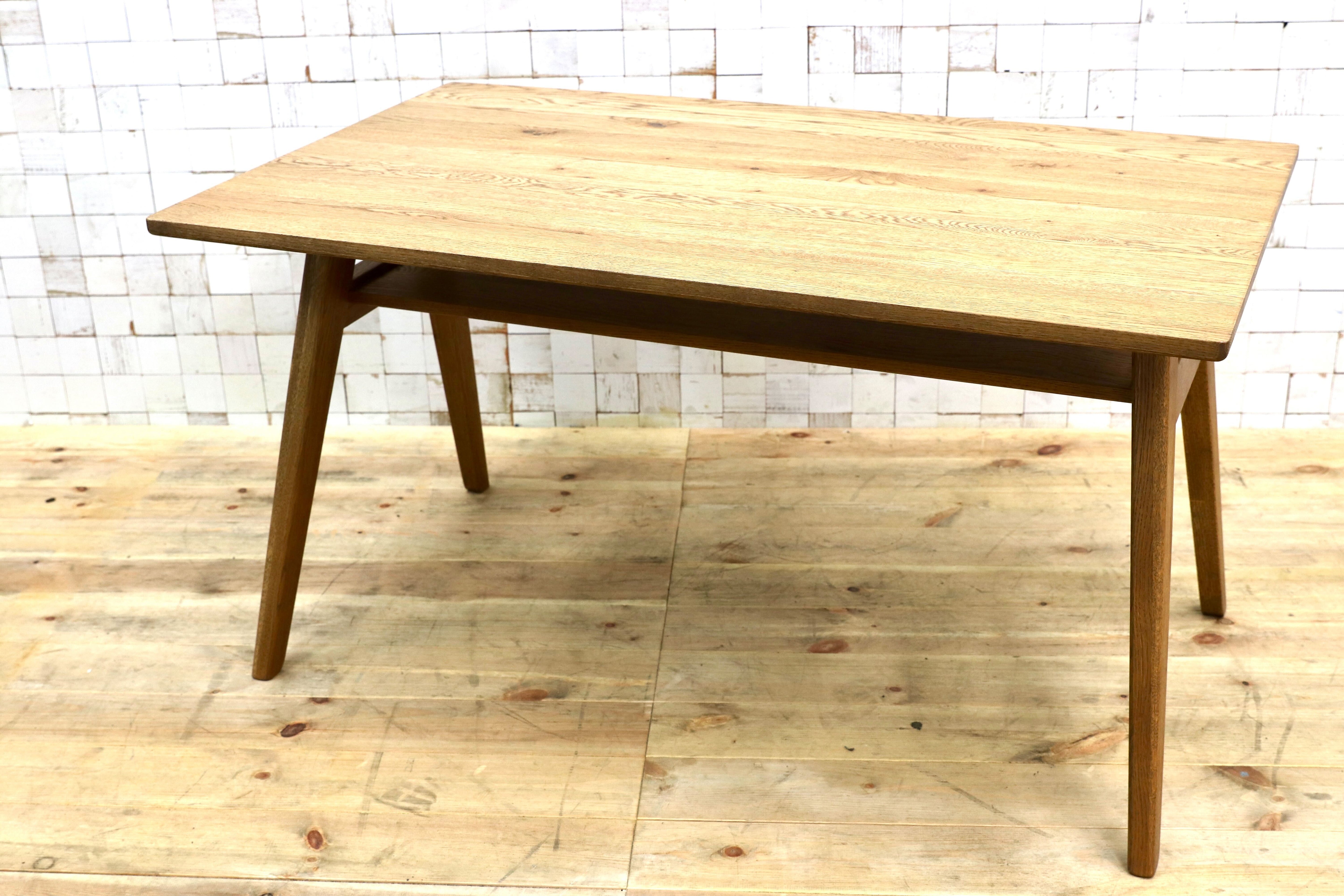 GMIH157○unico / ウニコ ADDAY アディ ダイニングテーブル 食卓テーブル オーク材 定価約8万