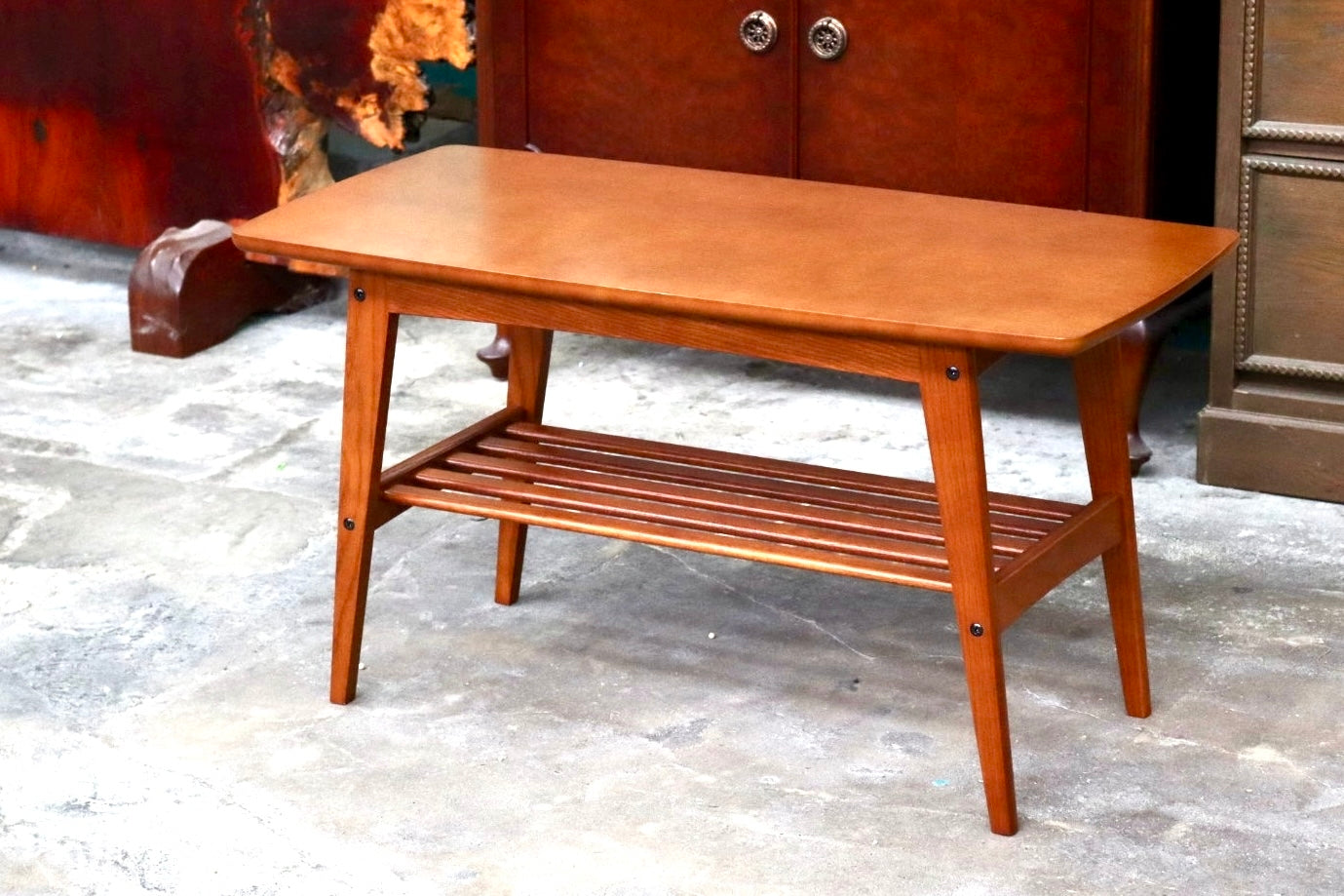 GMJK189○karimoku / カリモク カリモク60 リビングテーブル小 センターテーブル ローテーブル クラシック レトロ 展示品
