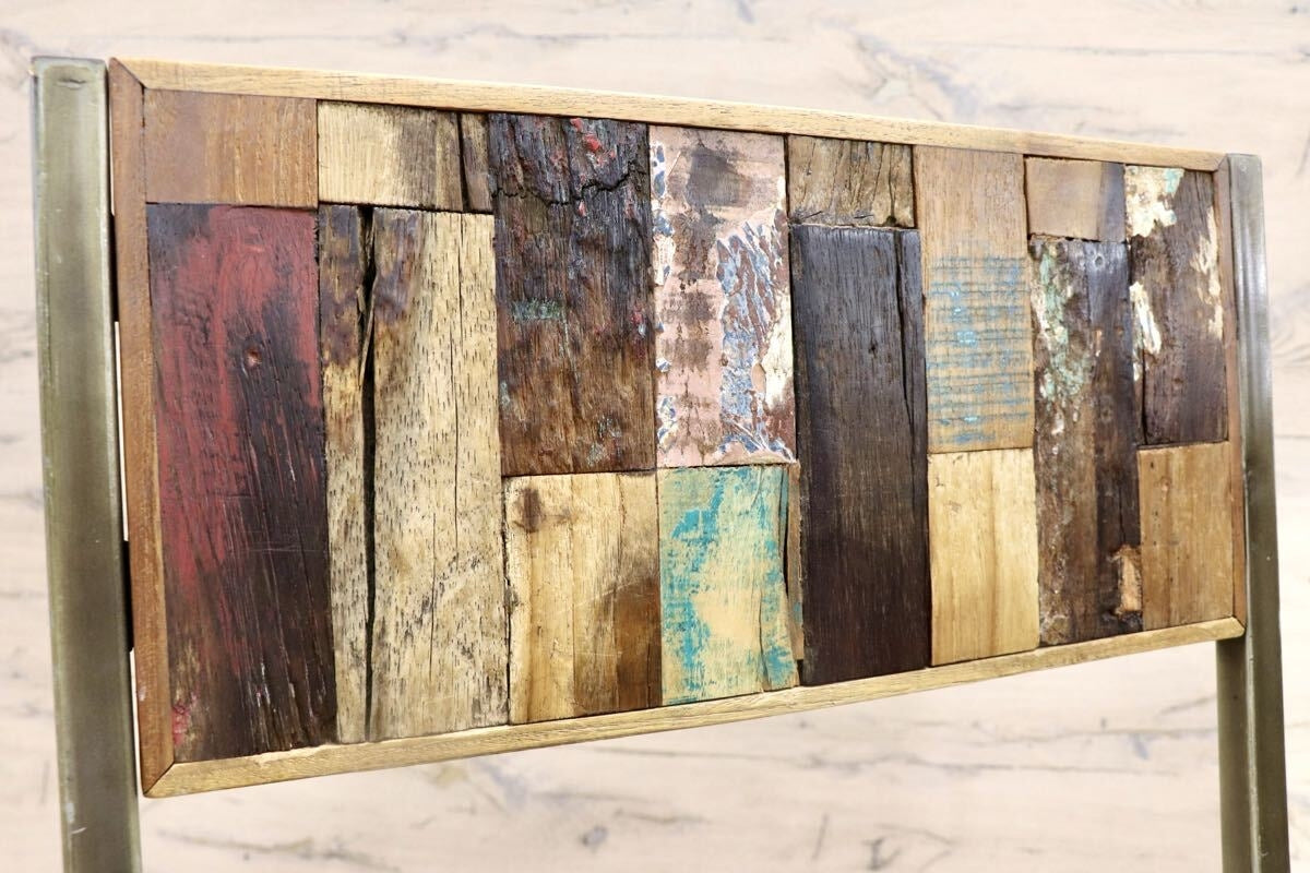 GMJK203G○d-Bodhi / ディーボディ FERUM INDUSTRIAL ダイニングチェア 食卓椅子 アームレスチェア 2脚セット チーク古材 ヴィンテージ