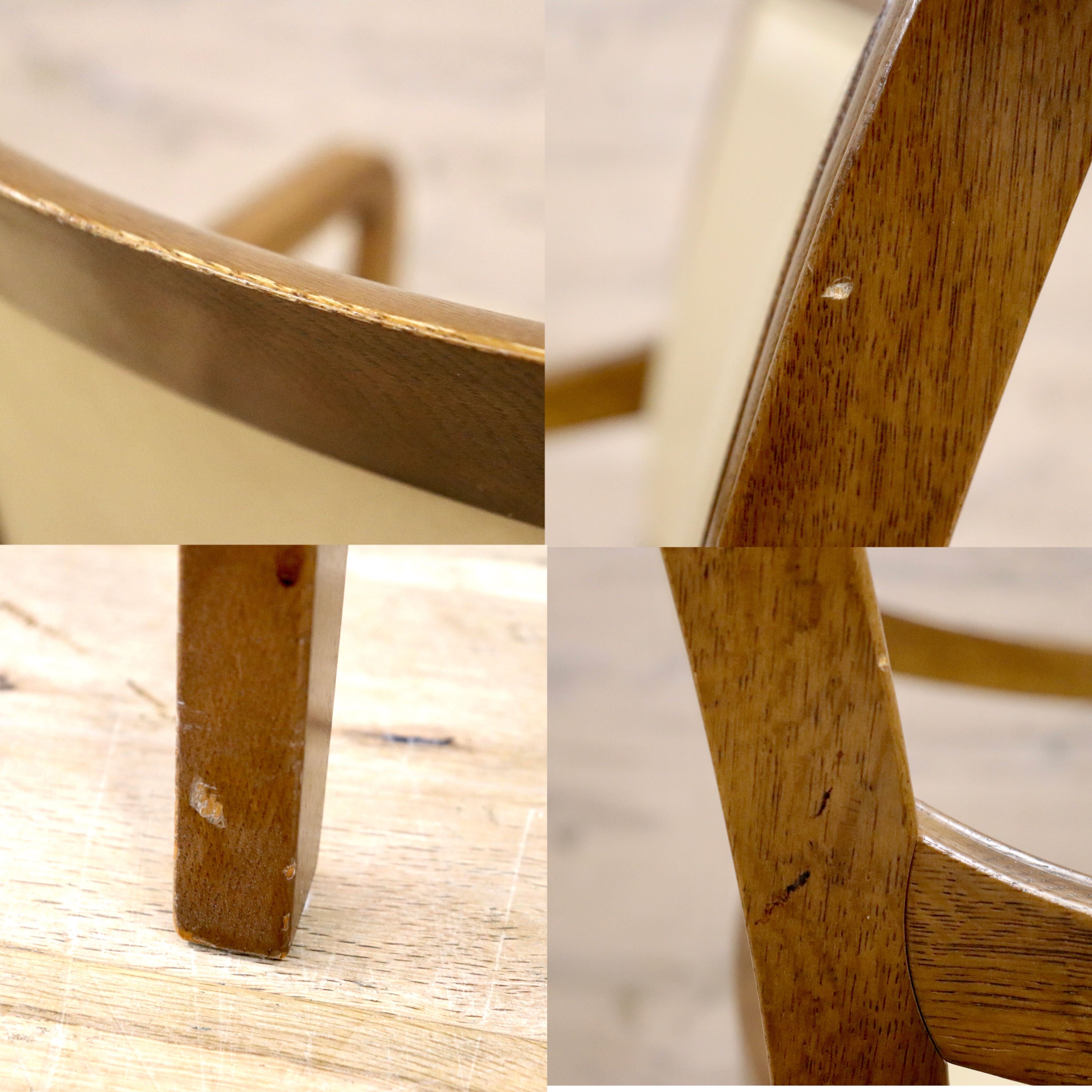 GMHS360D○domani / ドマーニ カリモク最高峰 QUEENS LIFE ダイニングチェア アームチェア レザー アイボリー モダン