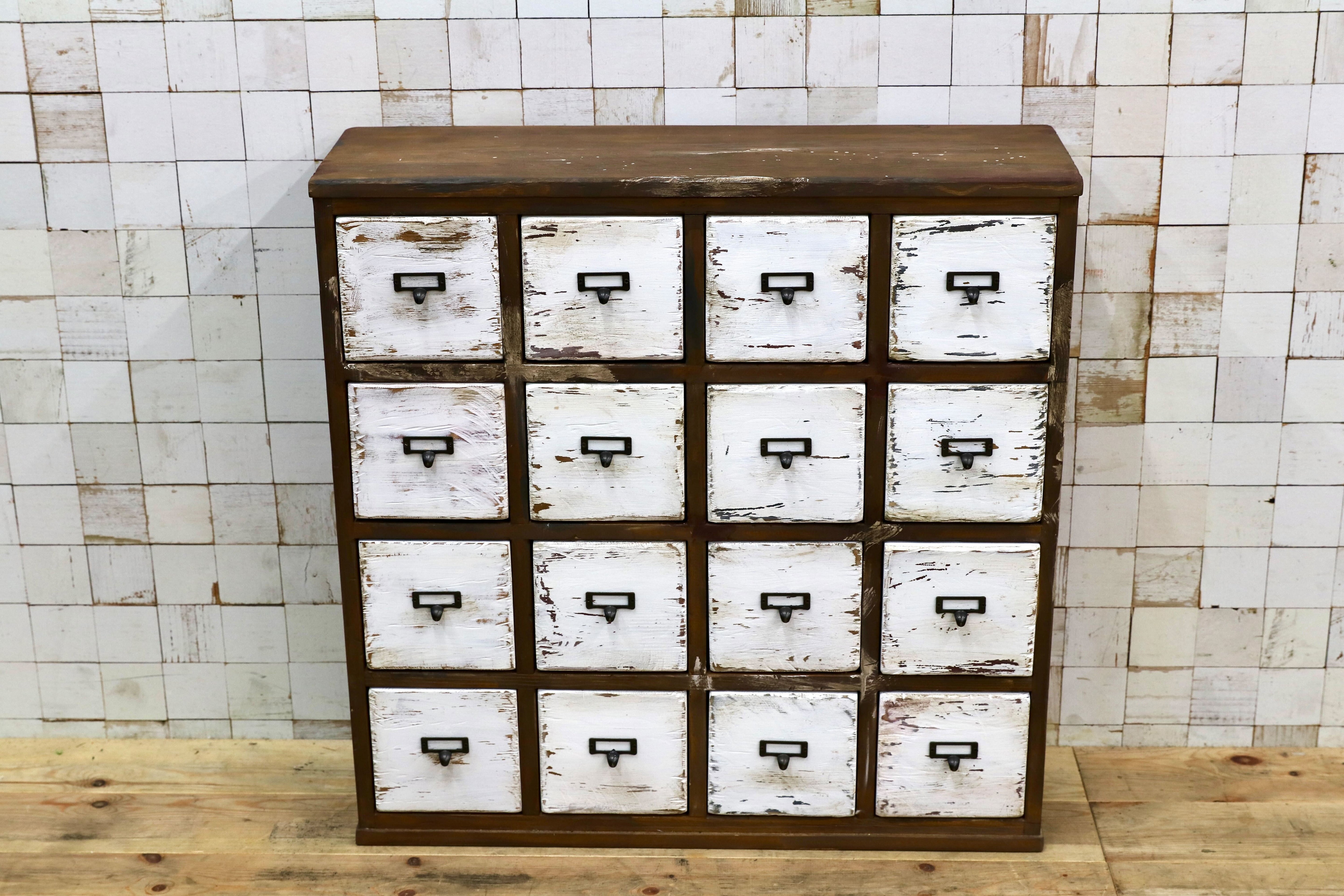 GMIS460○アンティーク ドロワーチェスト サイドボード チェスト 店舗什器 ヴィンテージ 定価約13万 展示品