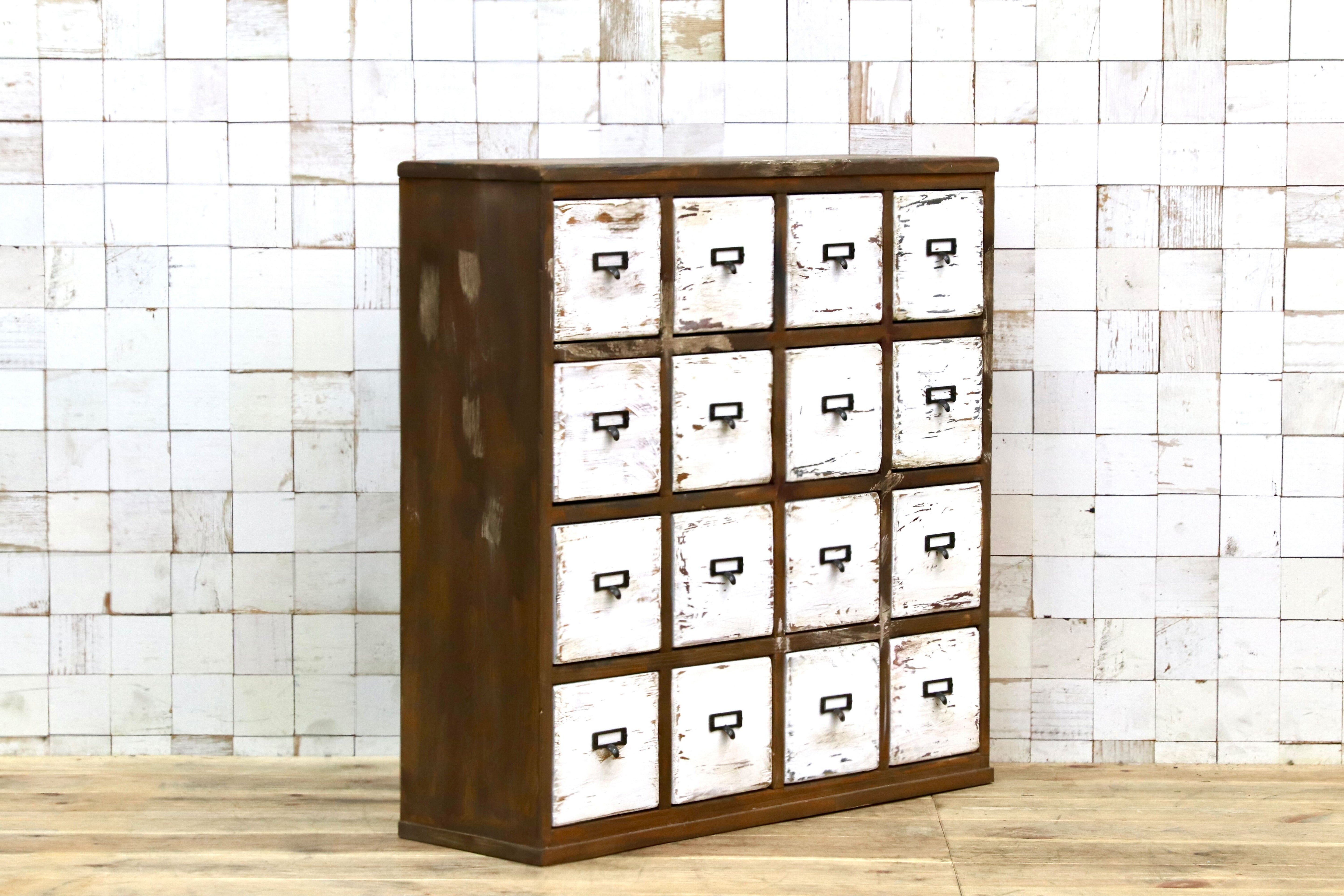 GMIS460○アンティーク ドロワーチェスト サイドボード チェスト 店舗什器 ヴィンテージ 定価約13万 展示品