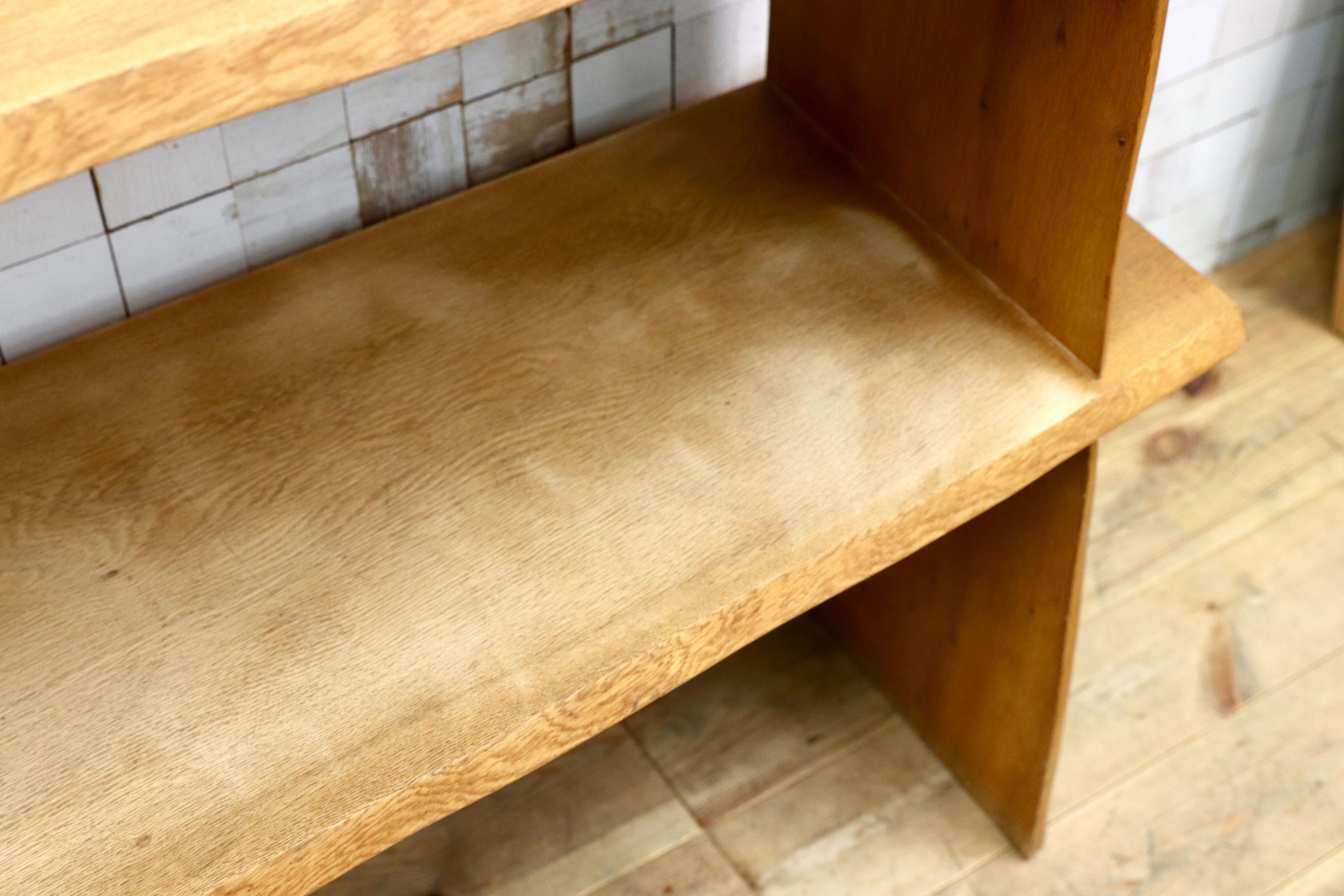 GMIK723○オーク材 オープンシェルフ ラック 棚 店舗什器 ナチュラル カントリー ヴィンテージ