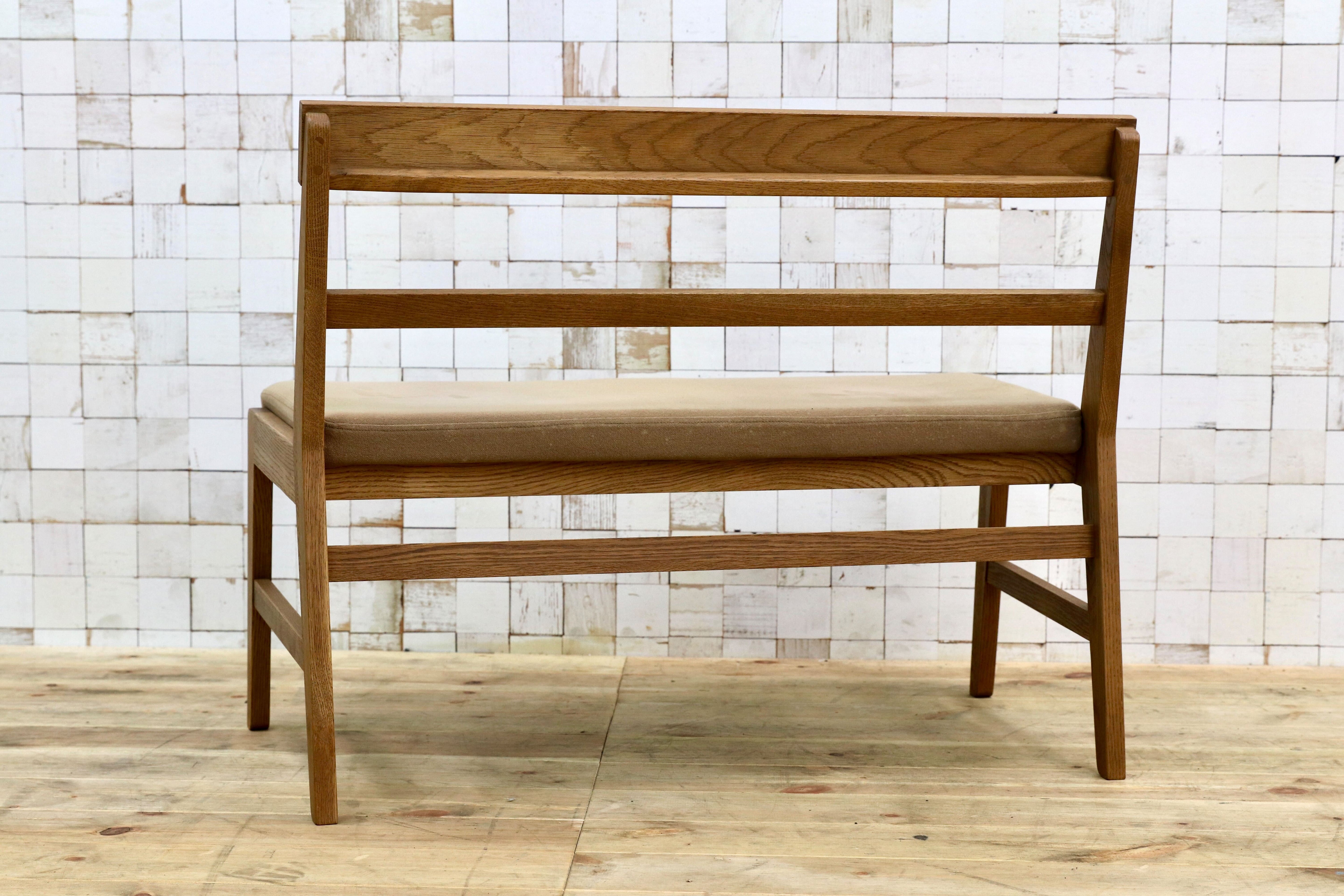 GMIH157○unico / ウニコ ADDAY アディ ダイニングチェア ベンチ 椅子 オーク材 カバーリング 北欧スタイル