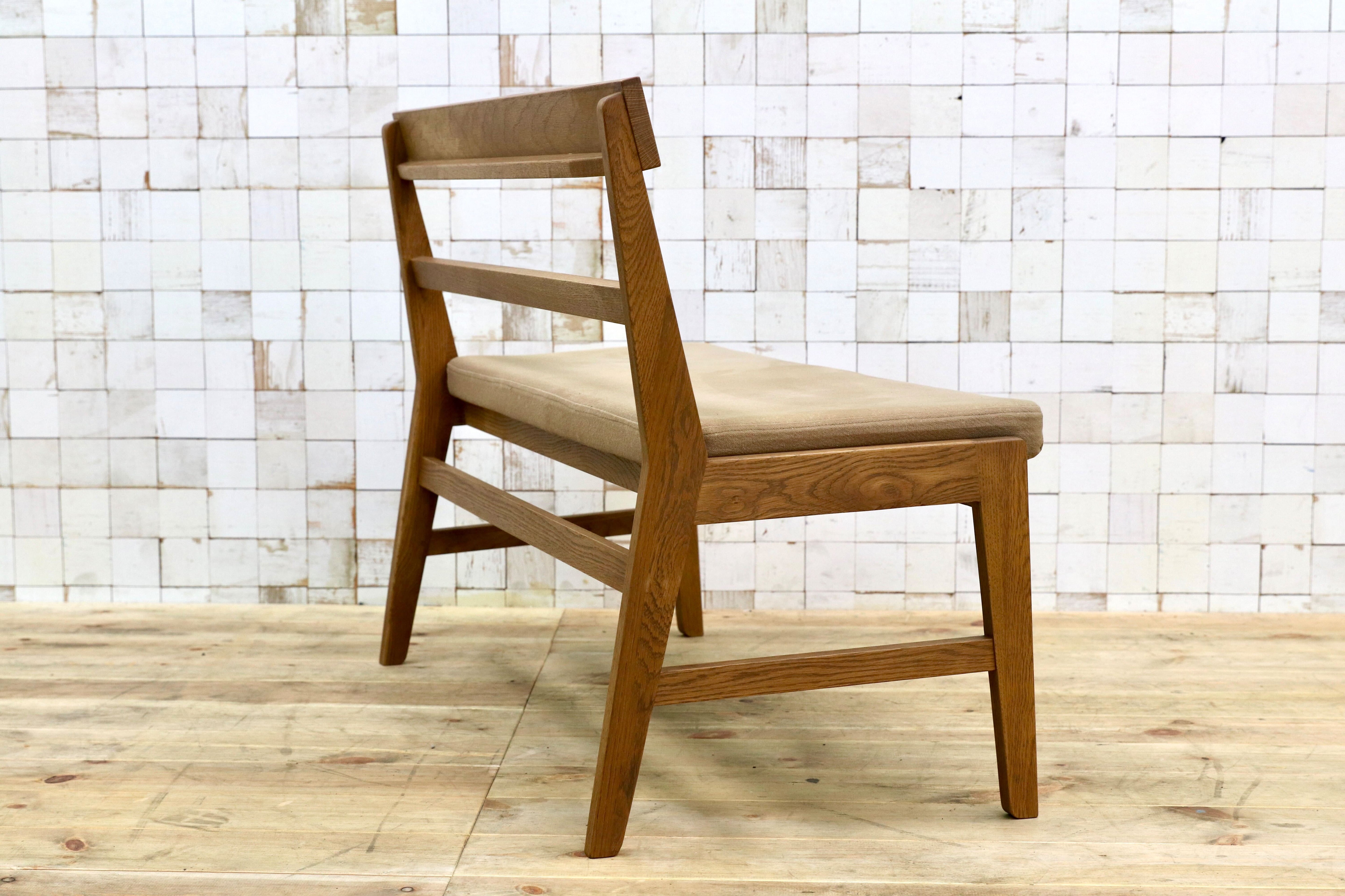 GMIH157○unico / ウニコ ADDAY アディ ダイニングチェア ベンチ 椅子 オーク材 カバーリング 北欧スタイル