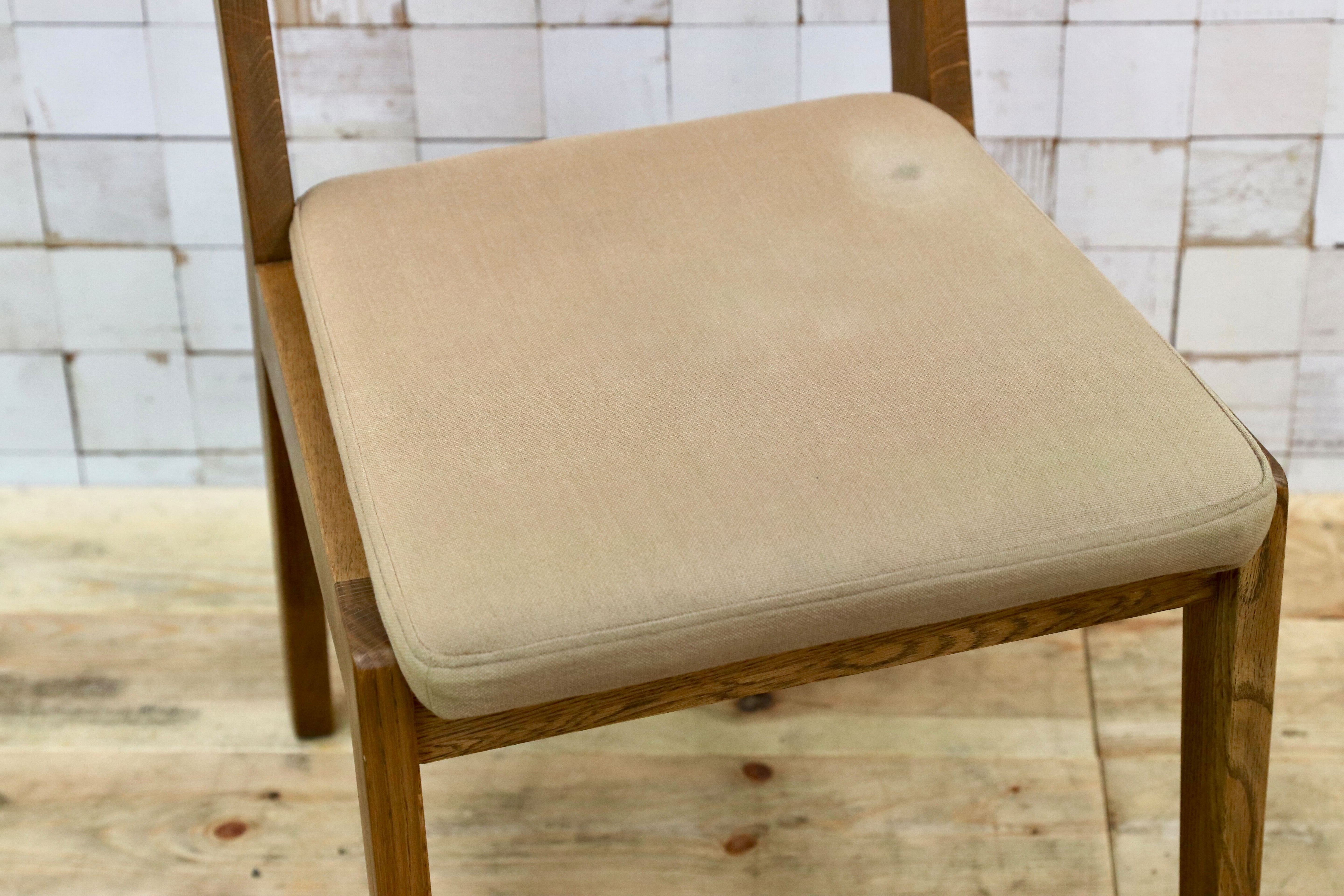 GMIH157B○unico / ウニコ ADDAY アディ ダイニングチェア 椅子 2脚セット オーク材 カバーリング 北欧スタイル