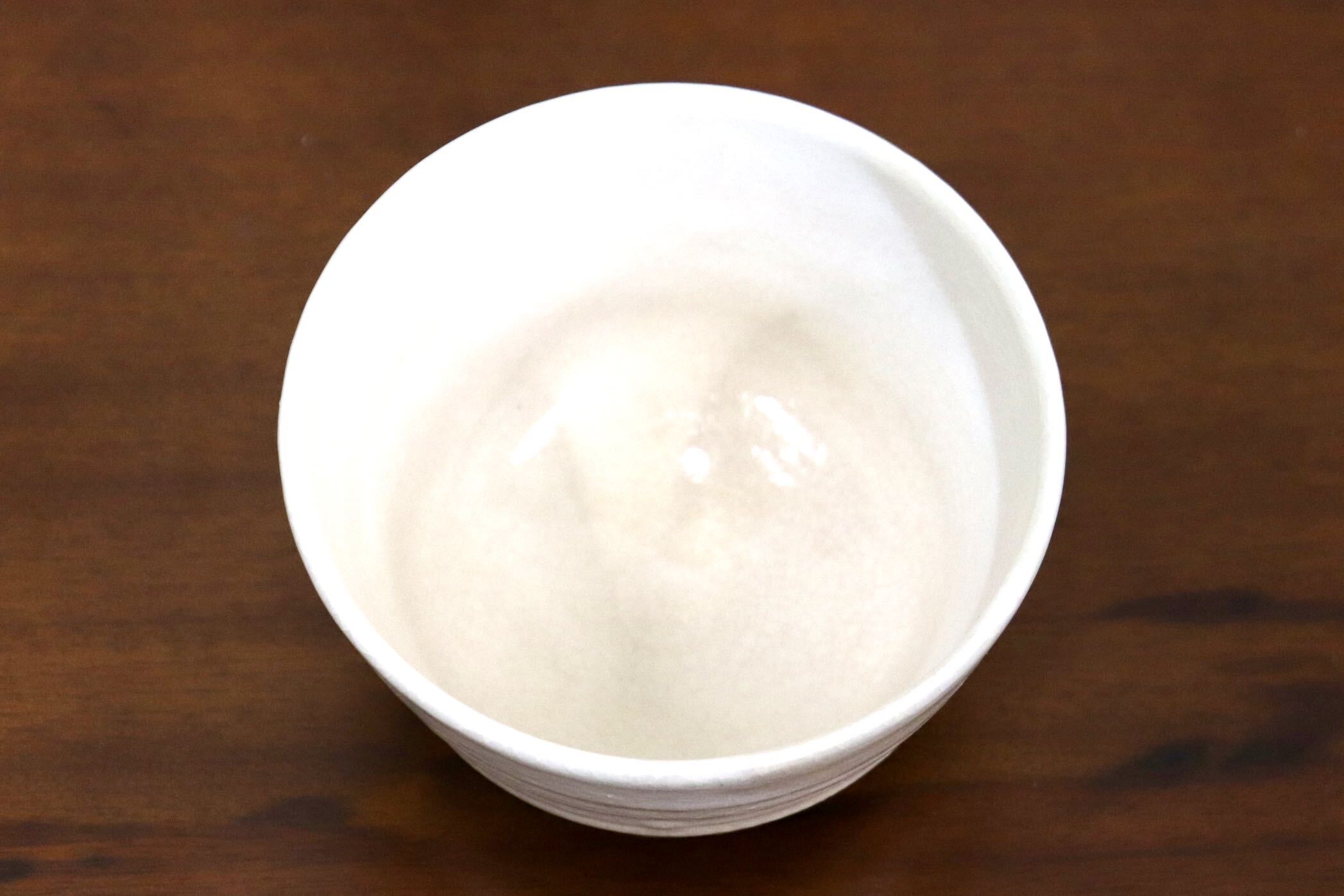 GMJK371AH〇紀州焼 葵窯 二代 寒川栖豊 波濤茶 抹茶碗 茶碗 茶道具 茶器 茶陶 波文 青絵 共箱 栞付 作家物