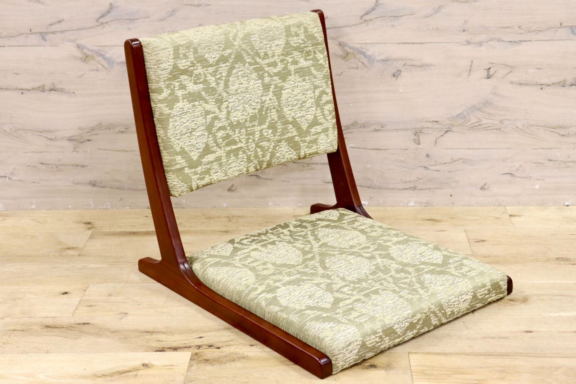 GMIH289○karimoku / カリモク 座椅子 4脚セット 折りたたみ椅子 和風椅子 和室 和家具 国産家具