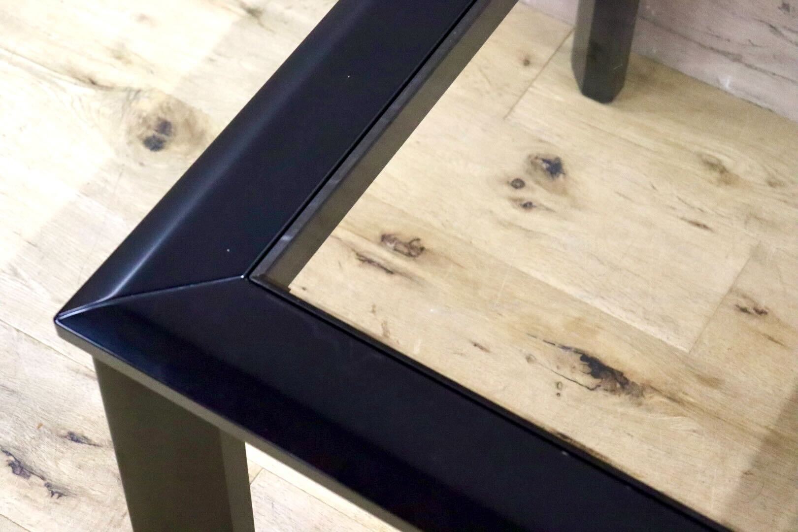 GMHK412A○モリシゲ / MORISHIGE センターテーブル リビングテーブル コーヒーテーブル ガラステーブル スクエア 応接 モダン