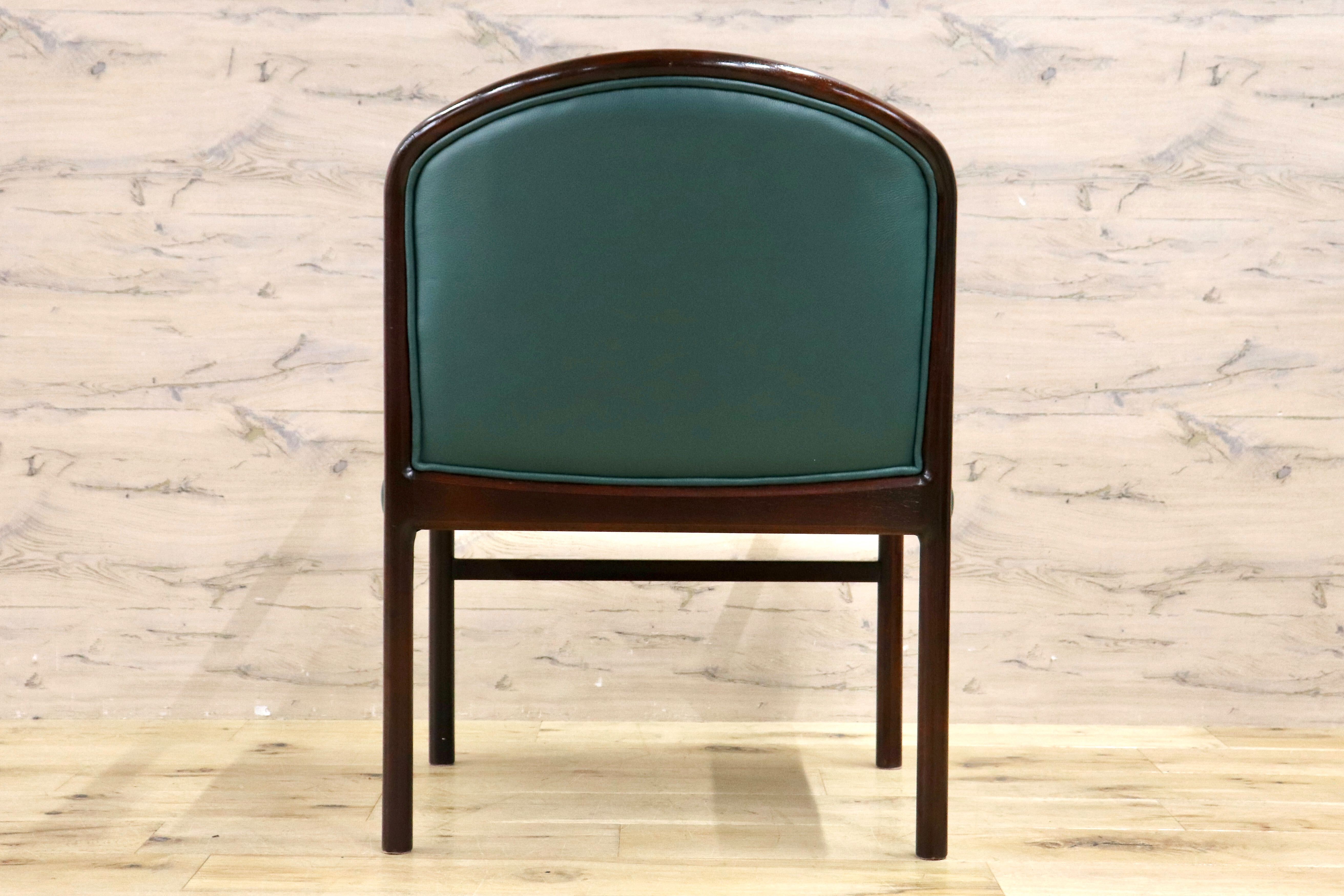 GMHH473A○CONDE HOUSE / カンディハウス インテリアセンター クイーン アームチェア ダイニングチェア レザー 北海道旭川 ビンテージ