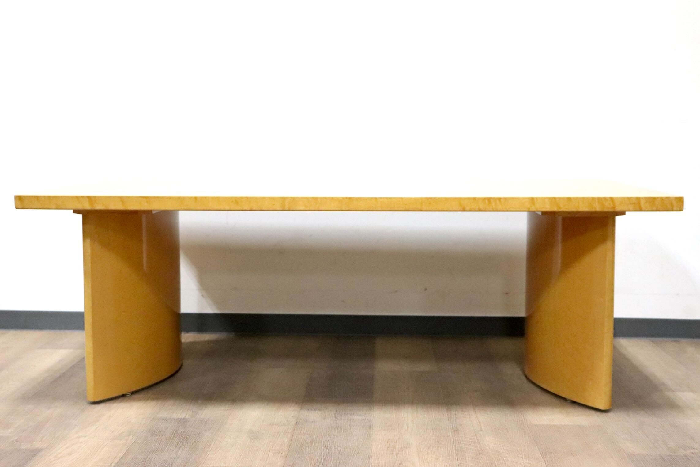 GMHK111○IDC大塚家具 スプレンダー センターテーブル リビングテーブル バーズアイメープル 鳥眼杢 応接 最高級 エレガント 定価約28万