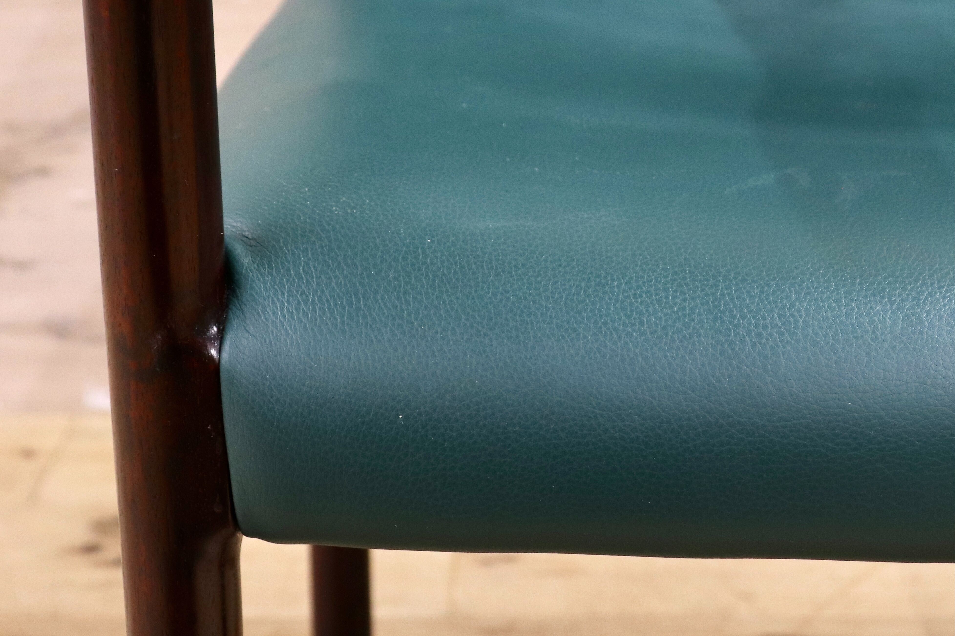 GMHH473A○CONDE HOUSE / カンディハウス インテリアセンター クイーン アームチェア ダイニングチェア レザー 北海道旭川 ビンテージ