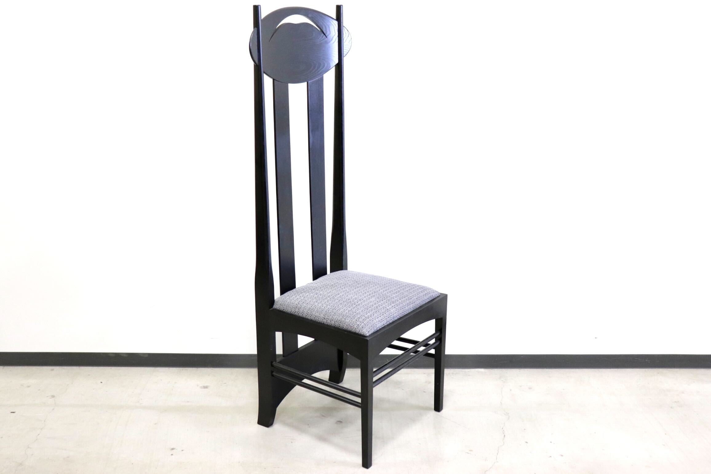 GMGK33○Cassina / カッシーナ 302 ARGYLE アーガイル ハイバックチェア チャールズ・レニー・マッキントッシュ モダン 定価約31万 展示品