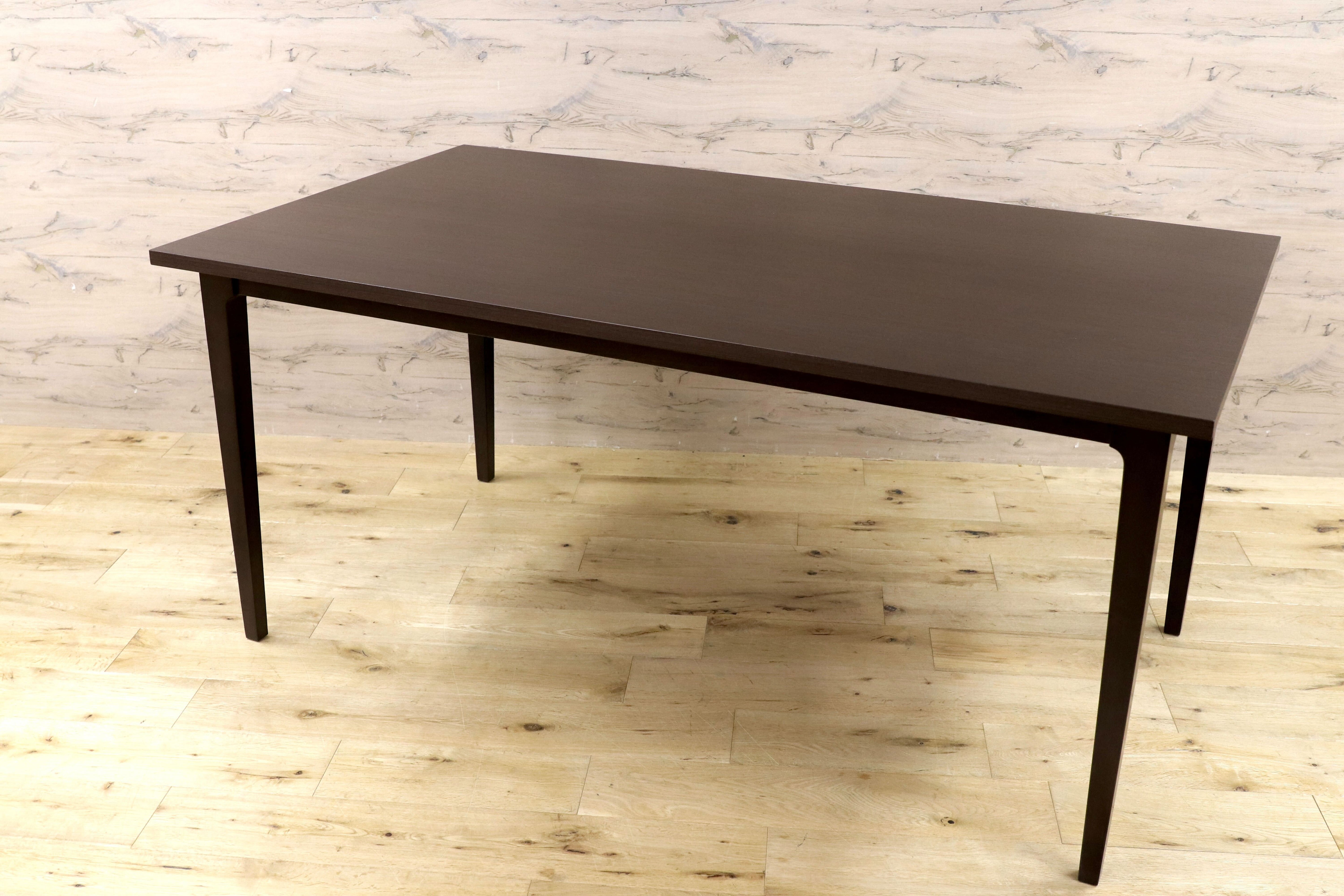 GMHH398○HUKLA フクラ TDS ダイニングテーブル 食卓テーブル 定価34.1万 ブラウン モデルルーム展示品