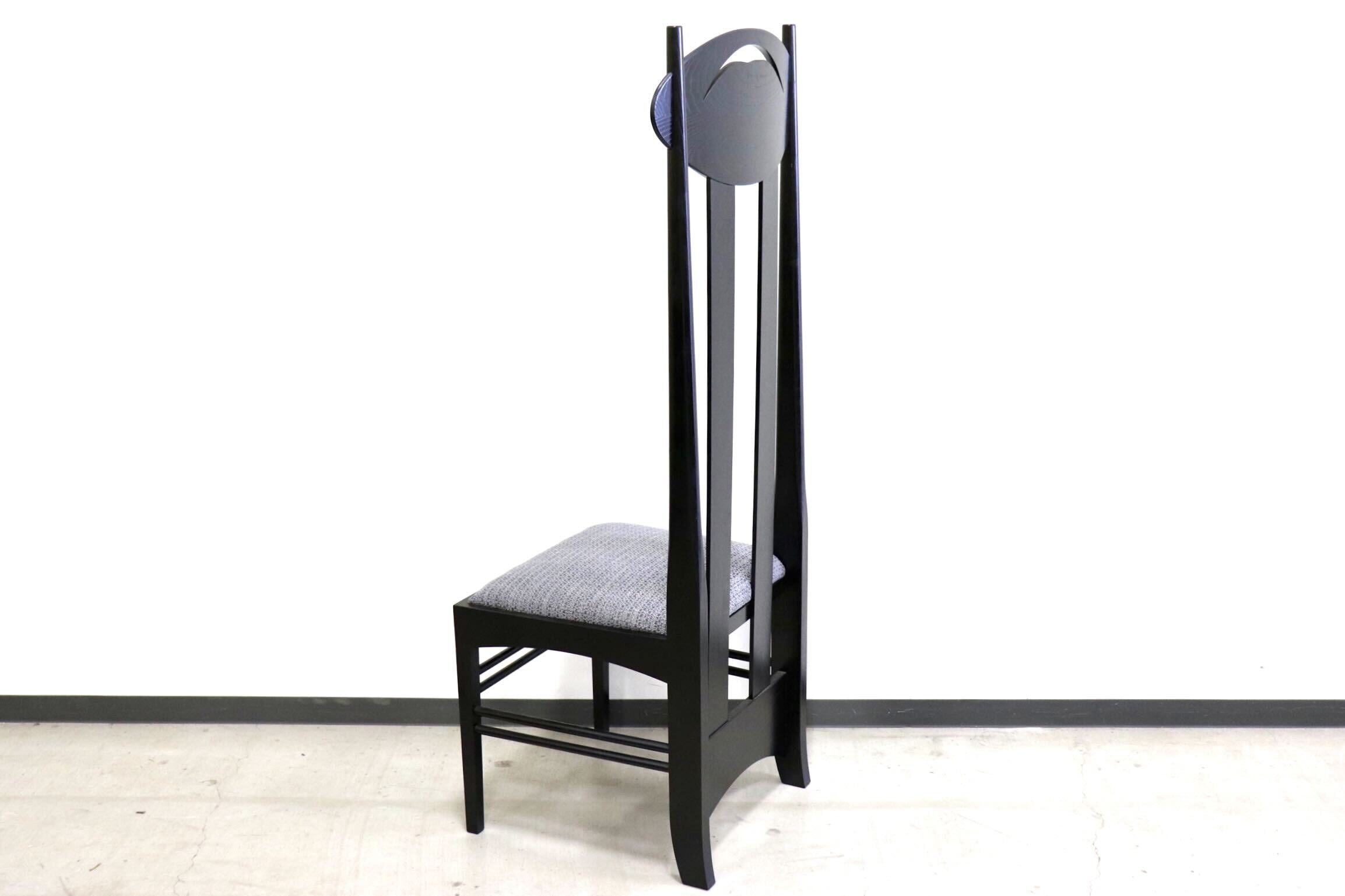 GMGK33○Cassina / カッシーナ 302 ARGYLE アーガイル ハイバックチェア チャールズ・レニー・マッキントッシュ モダン 定価約31万 展示品