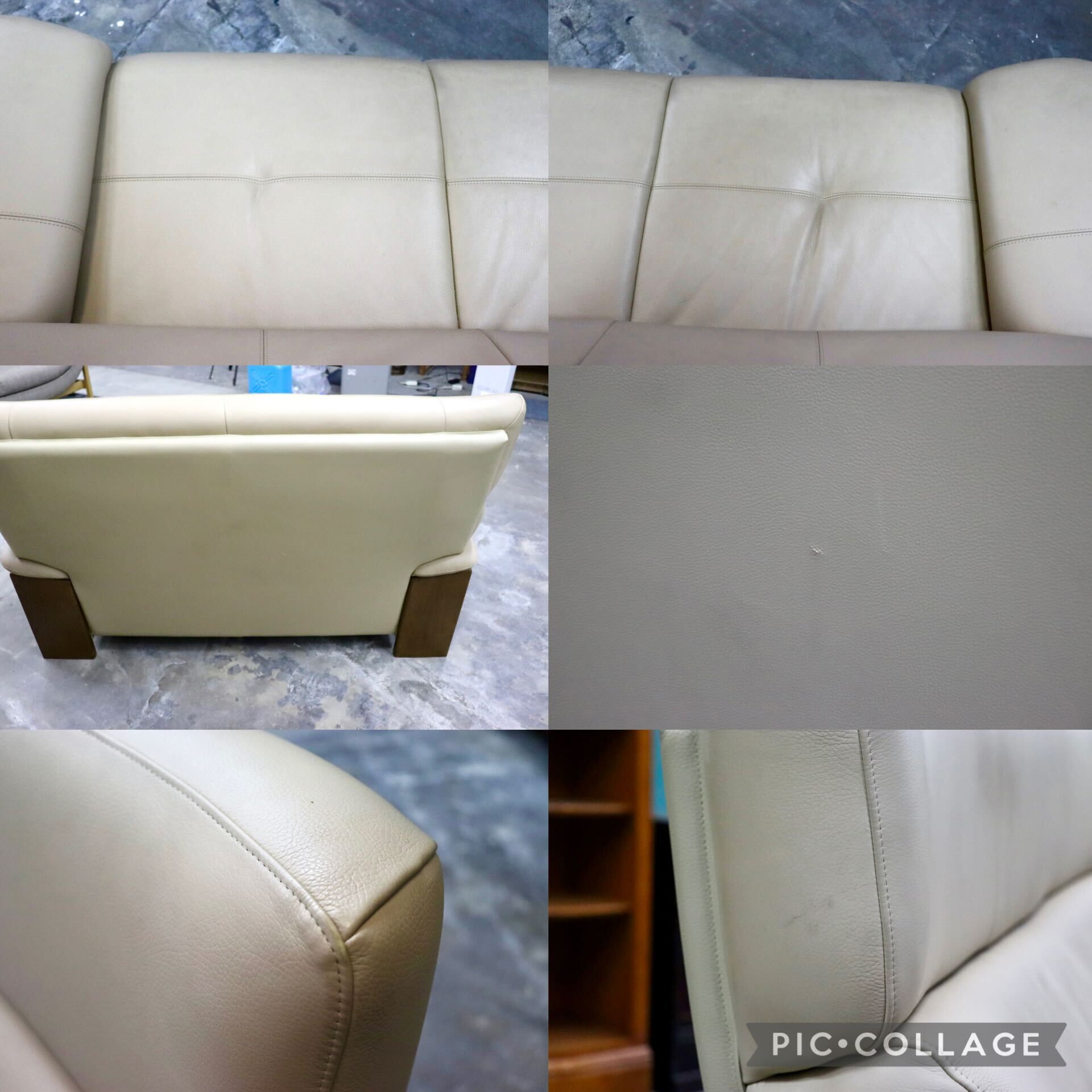 GMIH346○浜本工芸 / HAMAMOTO 2人掛けソファ ラブソファ 長椅子 ハイバック 楢材 本革 応接 モダン 約28万