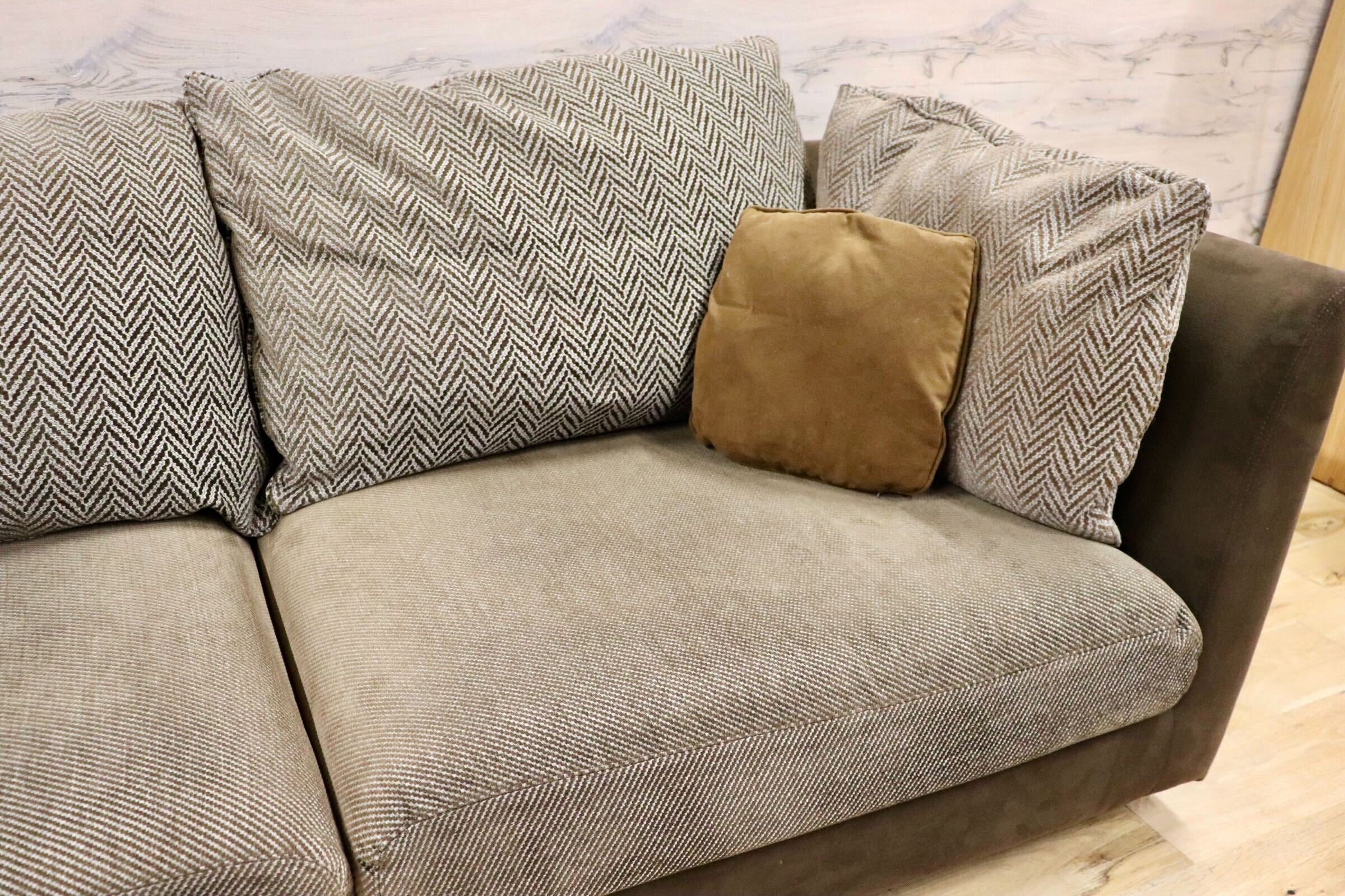 GMHH181○arflex / アルフレックス A SOFA エーソファ 2人掛けソファ ラブソファ セパレート ファブリック イタリアモダン 定価約50万