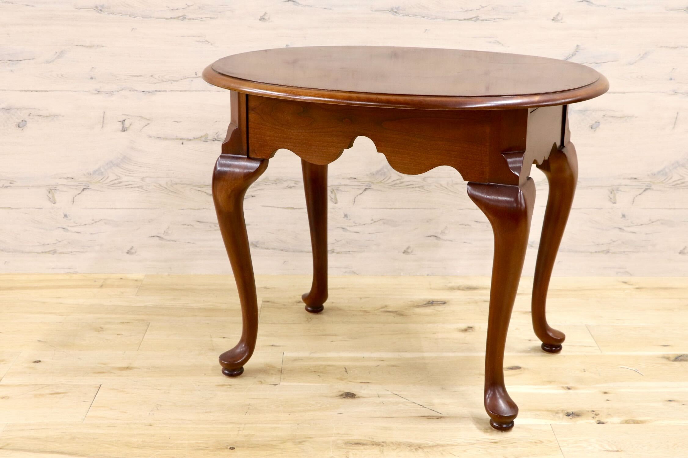 GMJS12○Thomasville / トーマスビル COLLECTORS CHERRY LAMP TABLE ランプテーブル サイドテーブル アンティーク ヴィンテージ クラシック