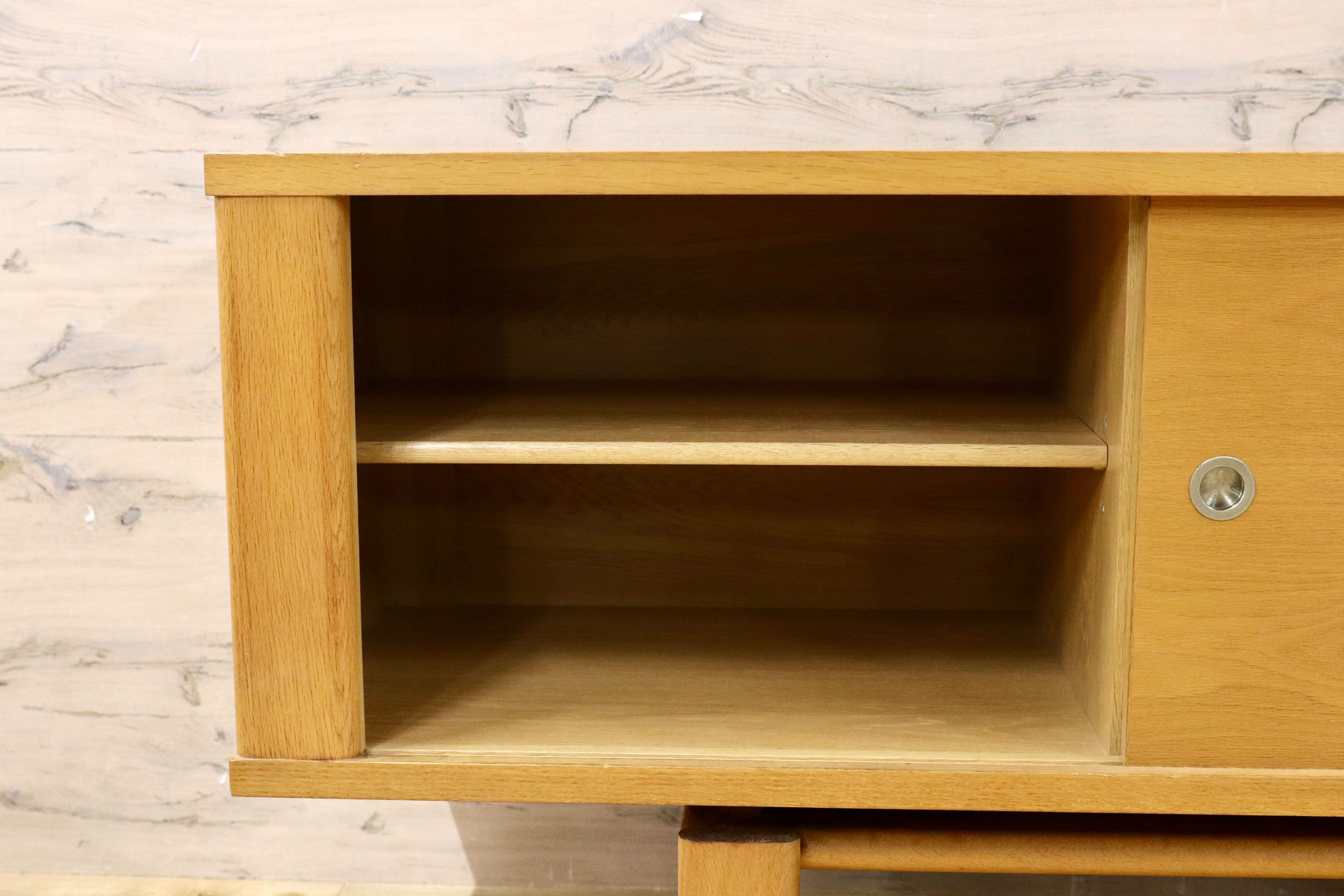 GMHH402○YAMAHA / ヤマハ 国産ヴィンテージ 超レア サイドボード リビングボード オーク材 北欧スタイル アンティーク