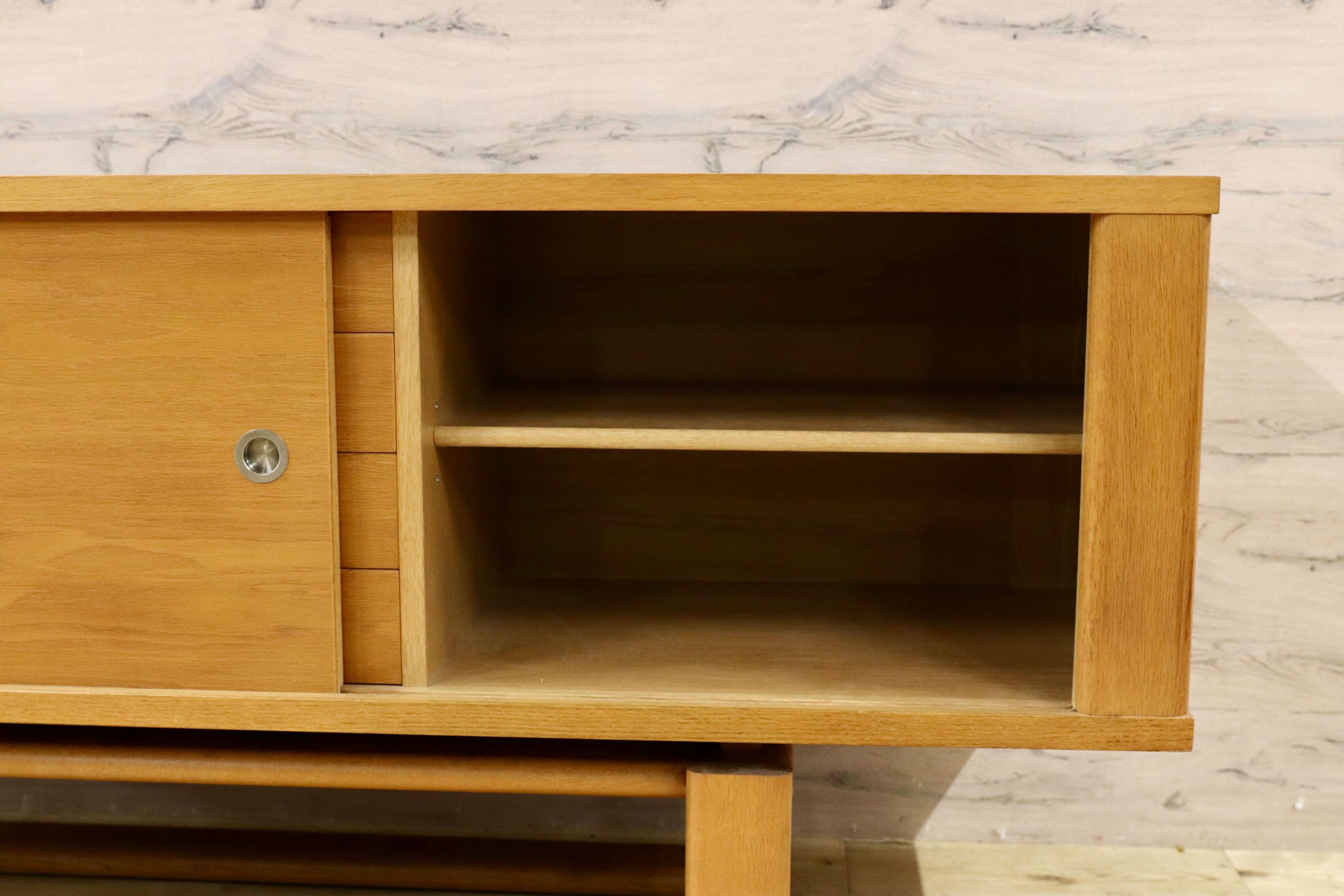 GMHH402○YAMAHA / ヤマハ 国産ヴィンテージ 超レア サイドボード リビングボード オーク材 北欧スタイル アンティーク