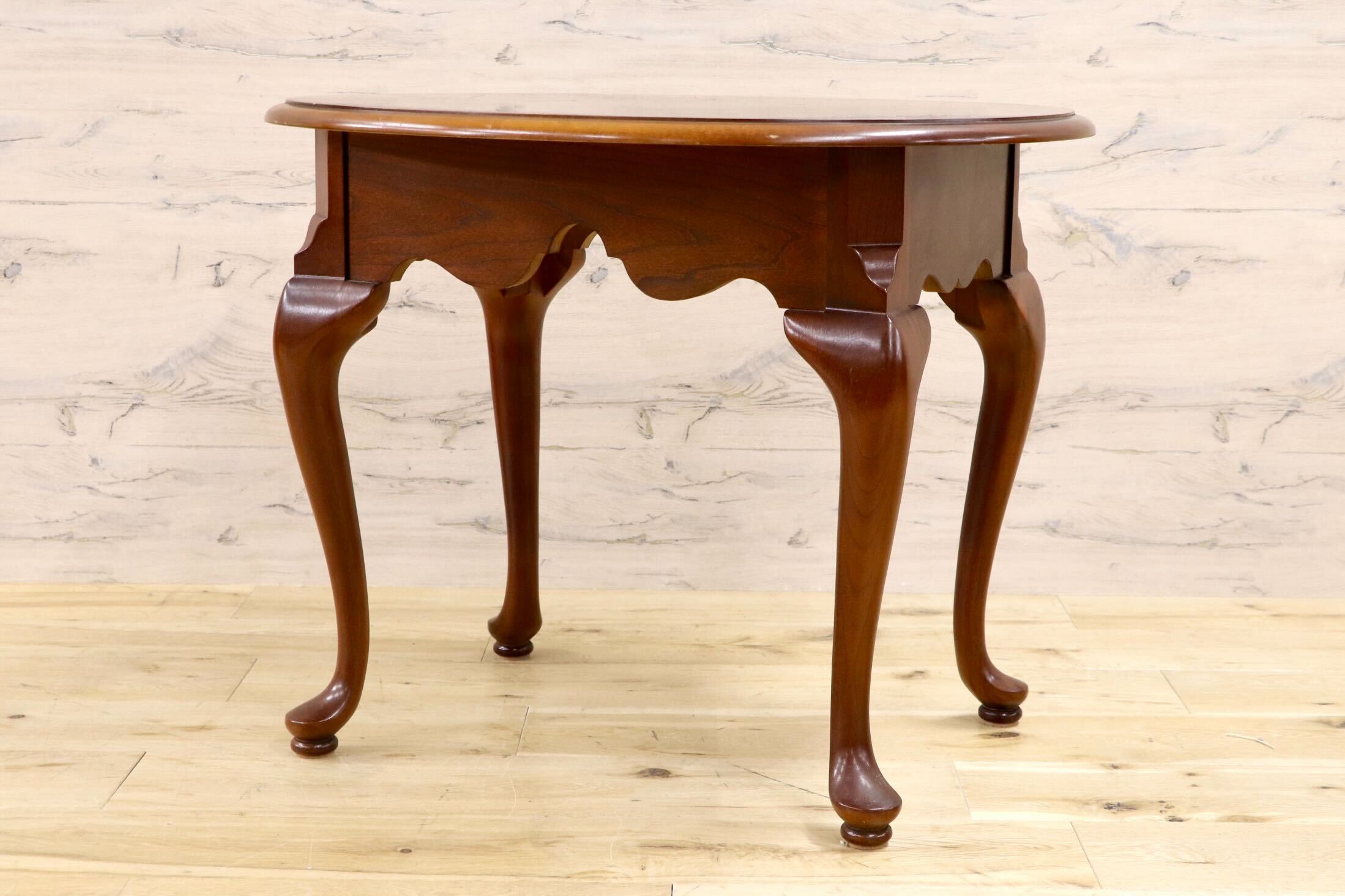GMJS12○Thomasville / トーマスビル COLLECTORS CHERRY LAMP TABLE ランプテーブル サイドテーブル アンティーク ヴィンテージ クラシック