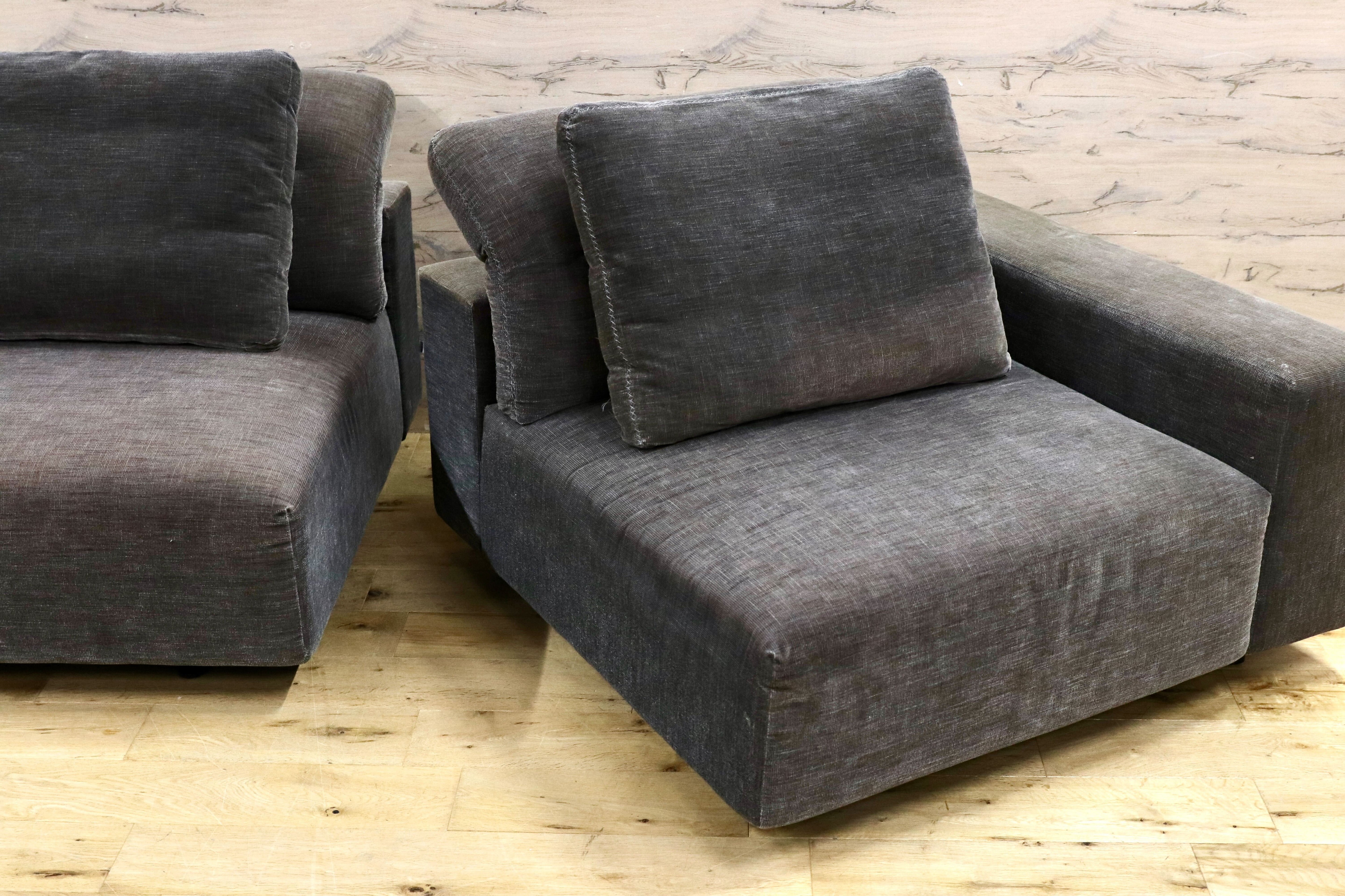 GMIK793○BoConcept / ボーコンセプト Hampton ハンプトン 大型 カウチソファ システムソファ 北欧 デンマーク 約90万