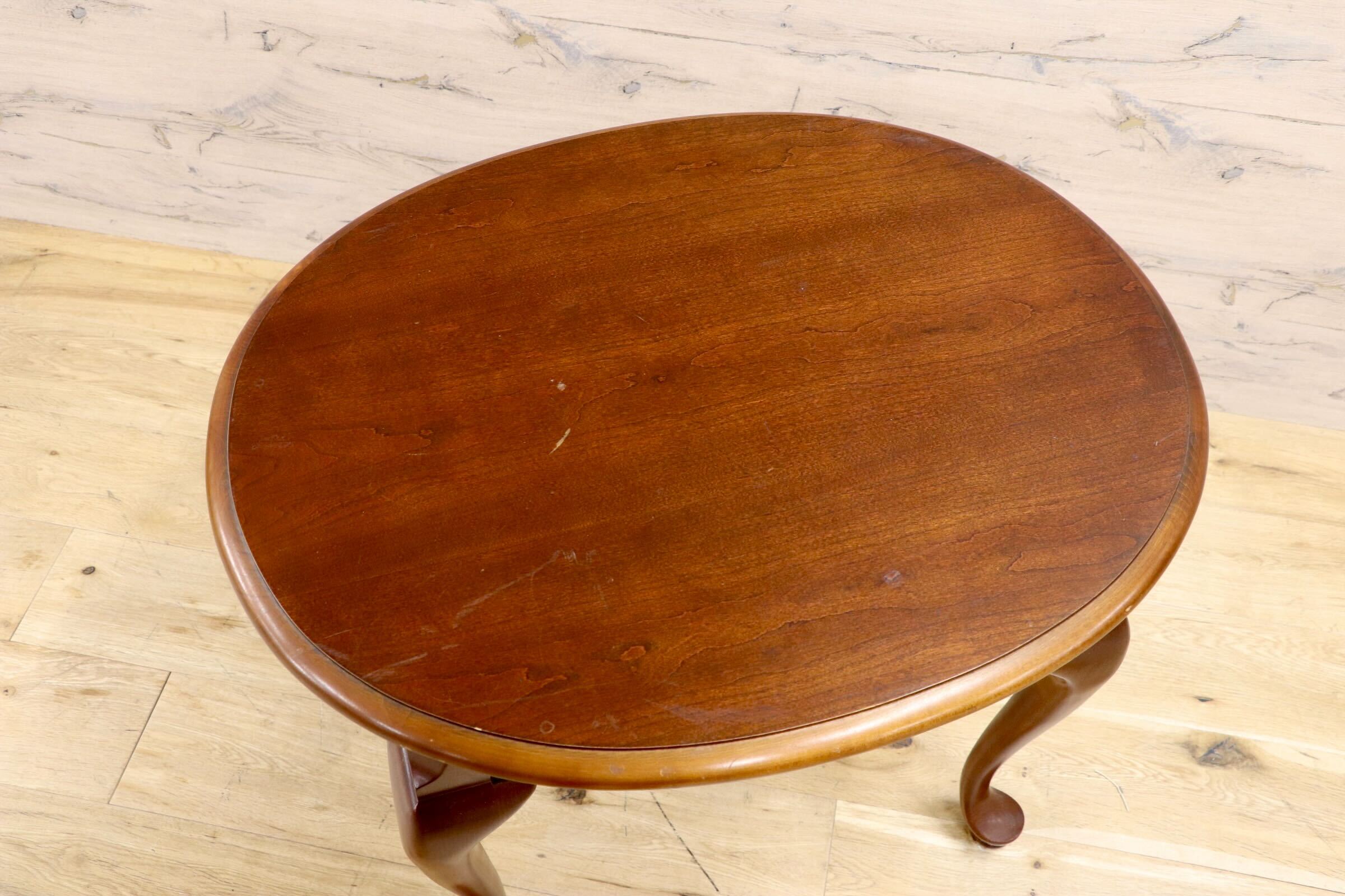 GMJS12○Thomasville / トーマスビル COLLECTORS CHERRY LAMP TABLE ランプテーブル サイドテーブル アンティーク ヴィンテージ クラシック