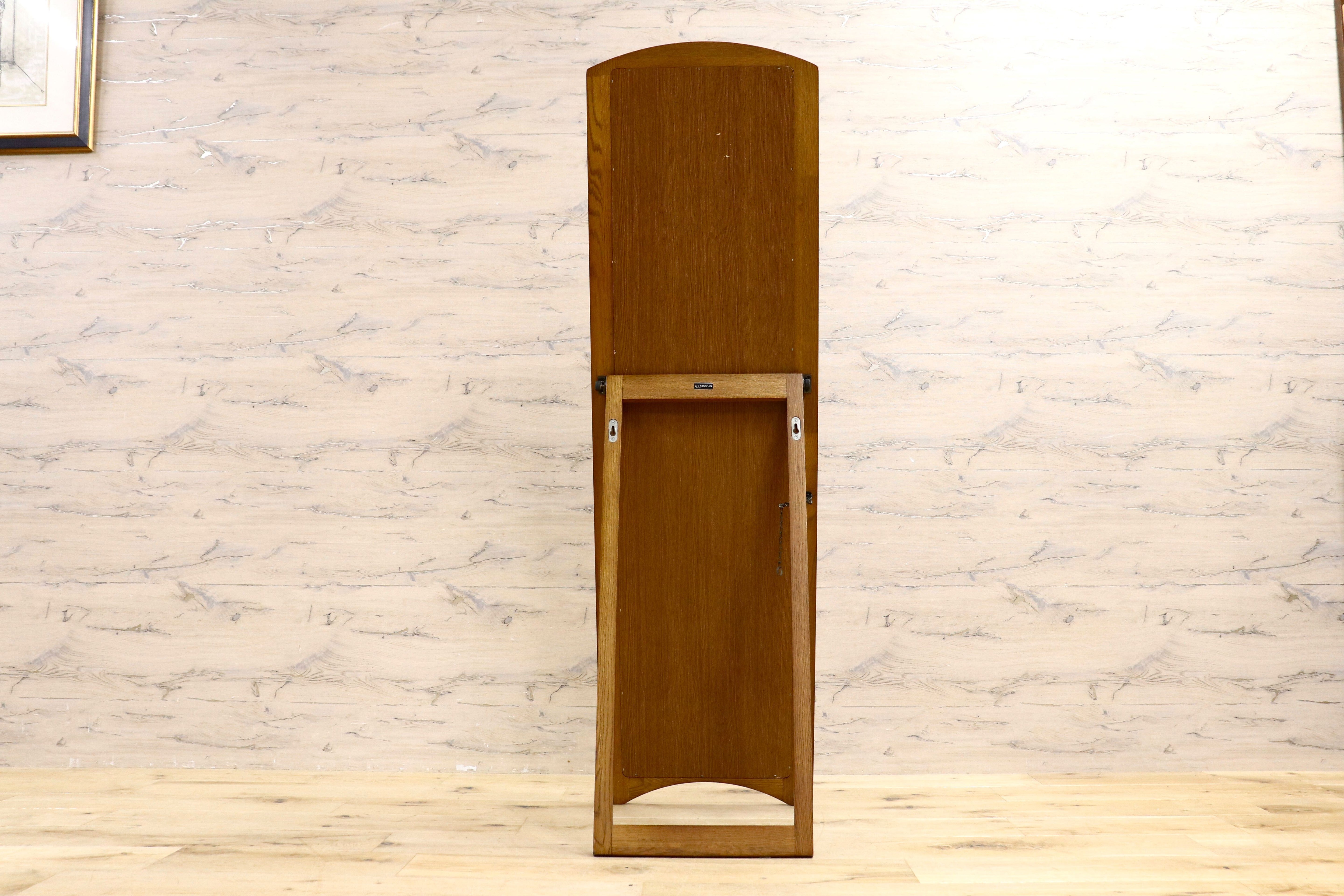 GMIK570C○maruni / マルニ スタンドミラー 全身鏡 姿見 鏡 ミラー ナチュラル シンプル インテリア 木製家具