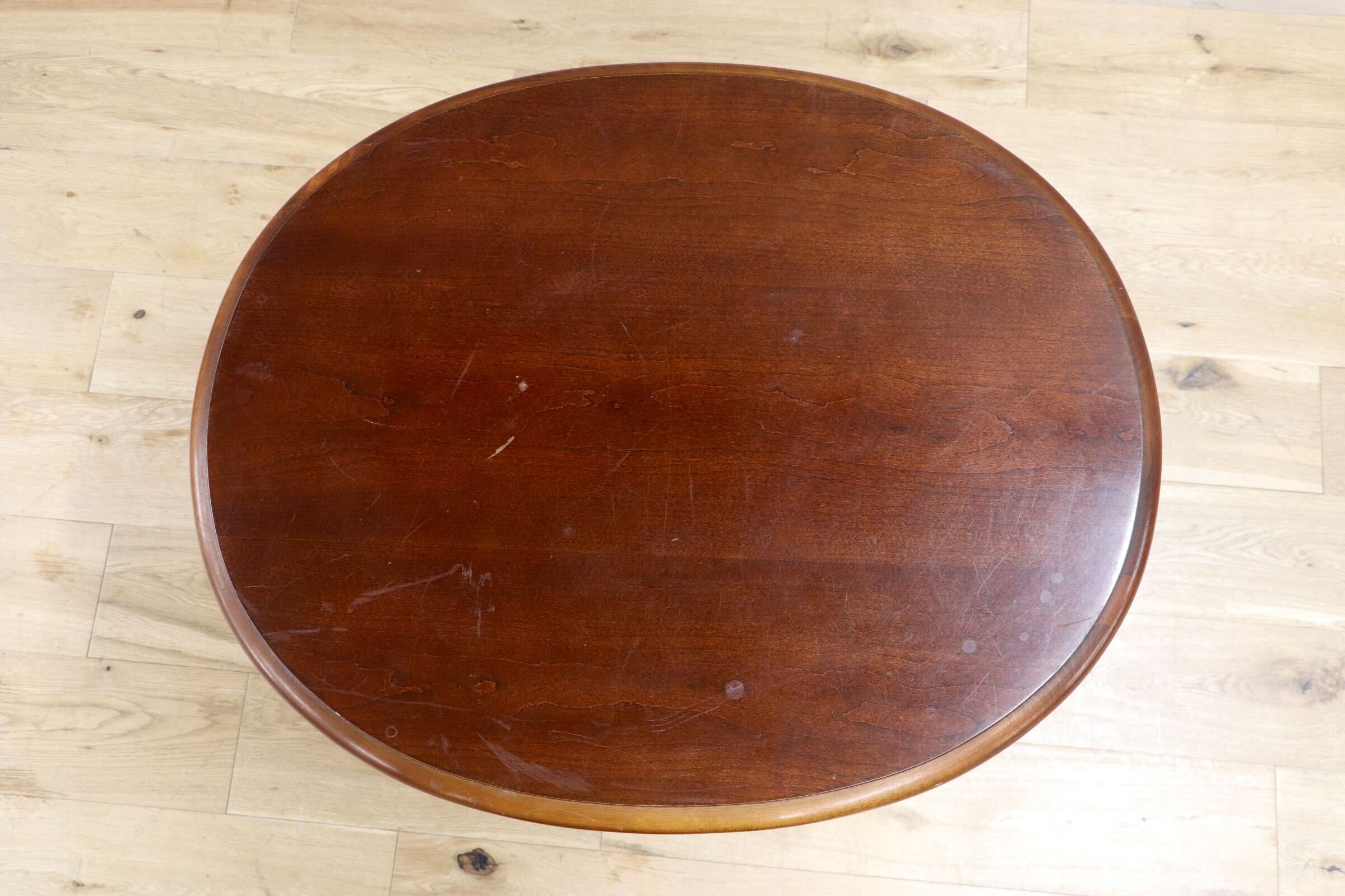 GMJS12○Thomasville / トーマスビル COLLECTORS CHERRY LAMP TABLE ランプテーブル サイドテーブル アンティーク ヴィンテージ クラシック
