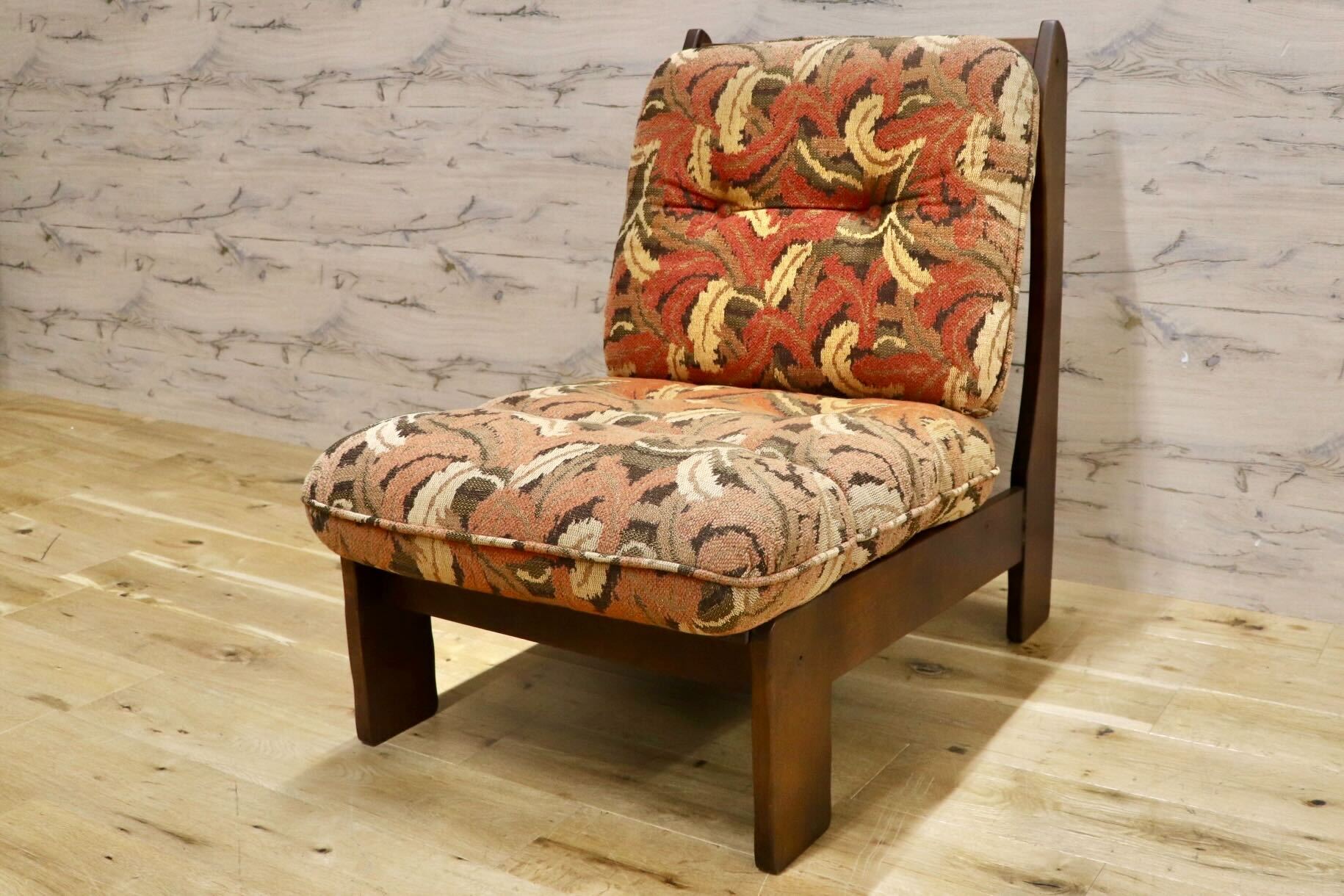 GMHK753○karimoku / カリモク シングルソファ 1人掛けソファ ラウンジチェア 椅子 クラシック ファブリック