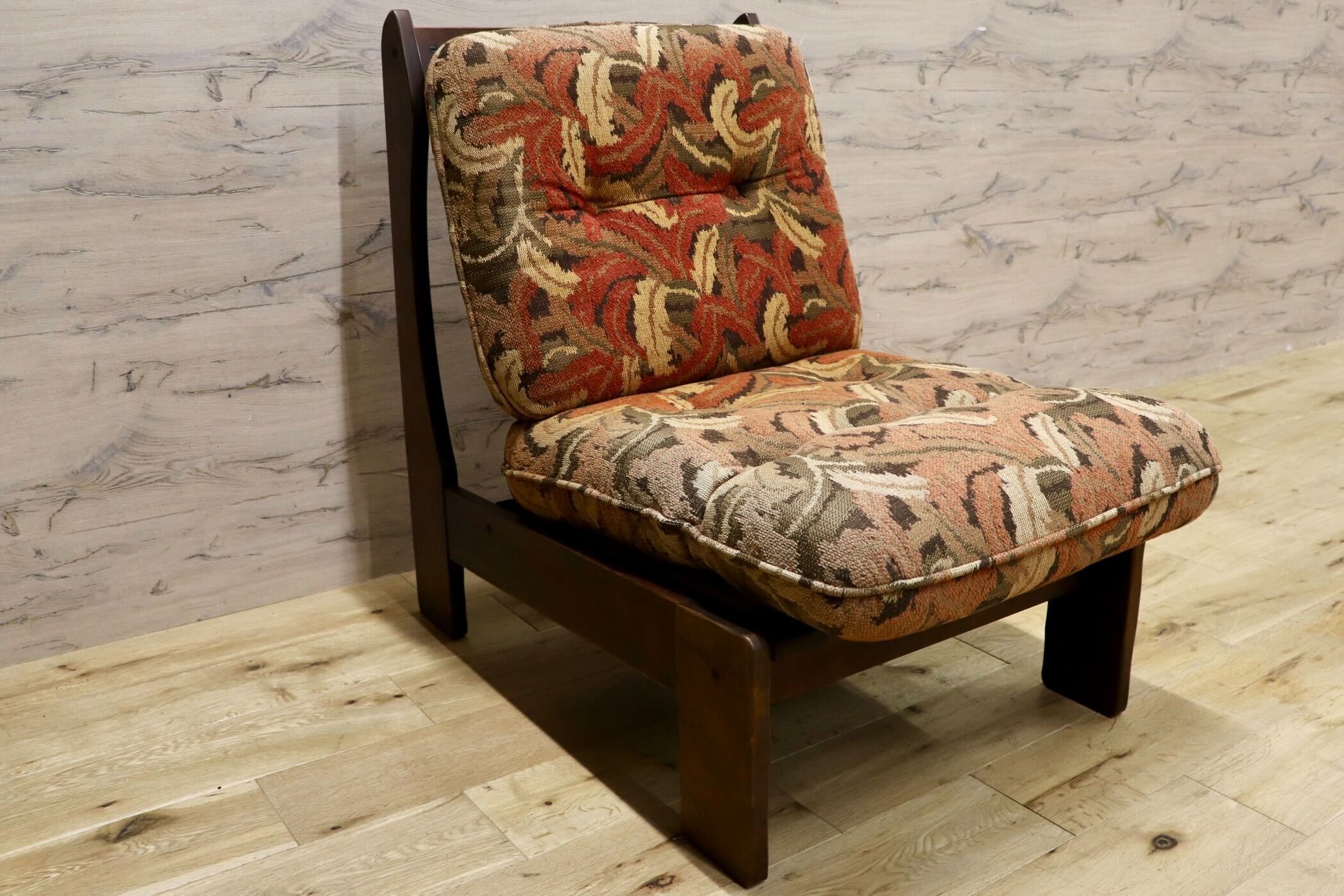 GMHK753○karimoku / カリモク シングルソファ 1人掛けソファ ラウンジチェア 椅子 クラシック ファブリック