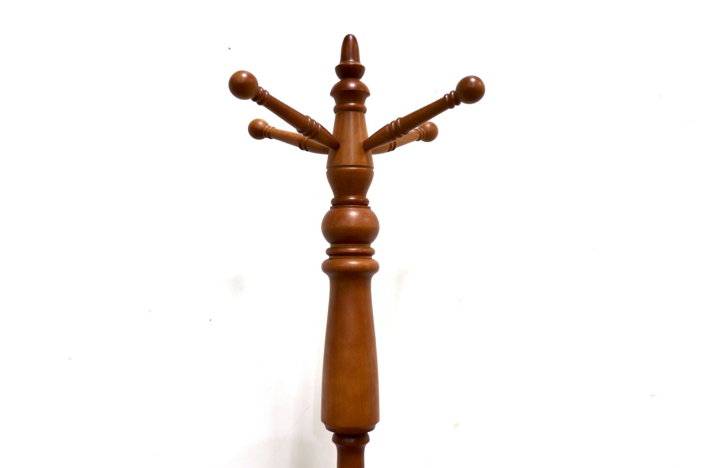 GMHK756○karimoku / カリモク コートハンガー ポールハンガー 帽子掛け ハンガーラック カントリー レトロ 国産家具