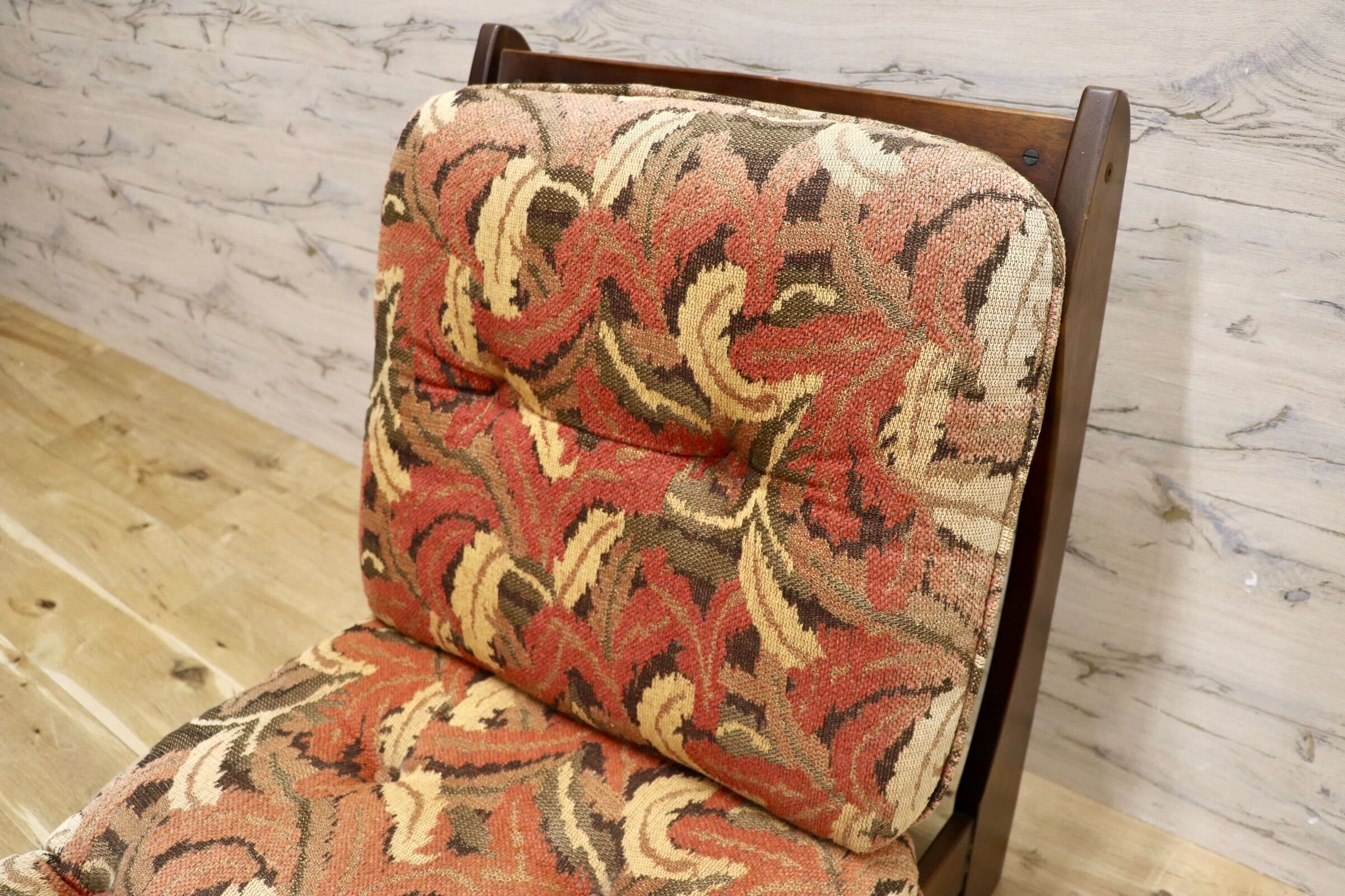 GMHK753○karimoku / カリモク シングルソファ 1人掛けソファ ラウンジチェア 椅子 クラシック ファブリック