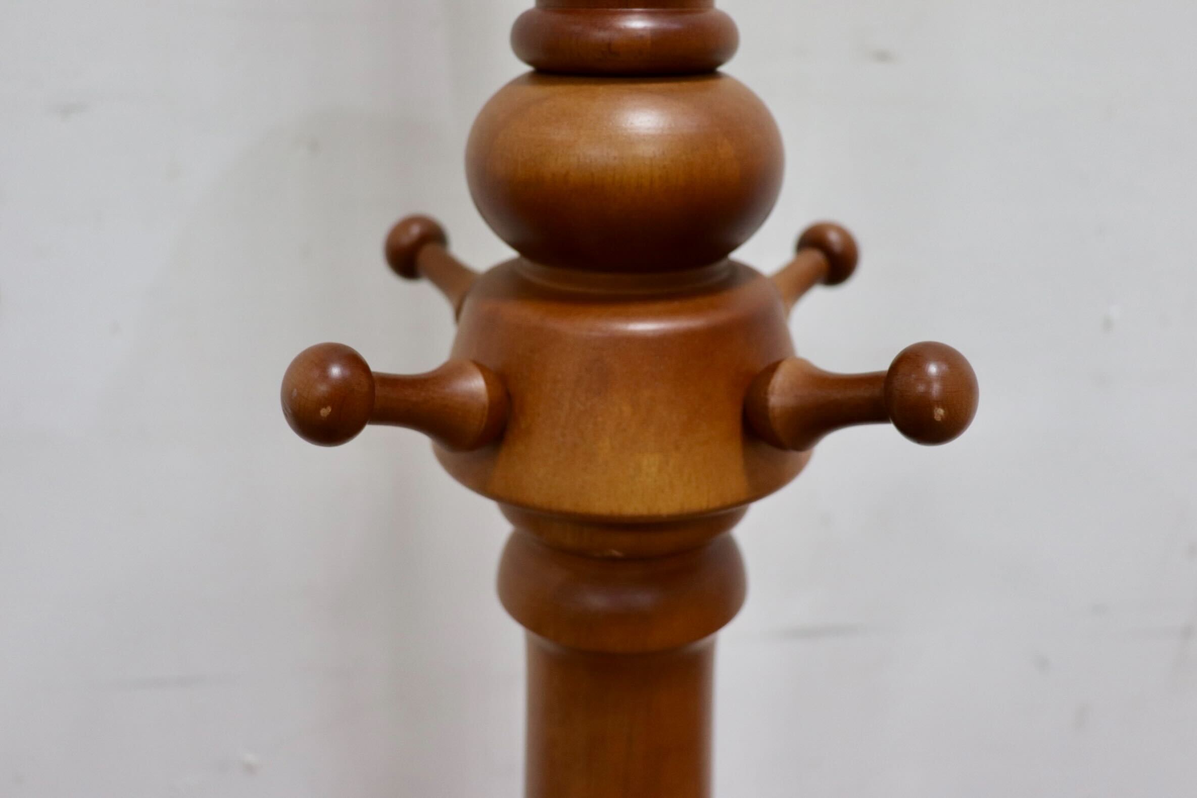 GMHK756○karimoku / カリモク コートハンガー ポールハンガー 帽子掛け ハンガーラック カントリー レトロ 国産家具