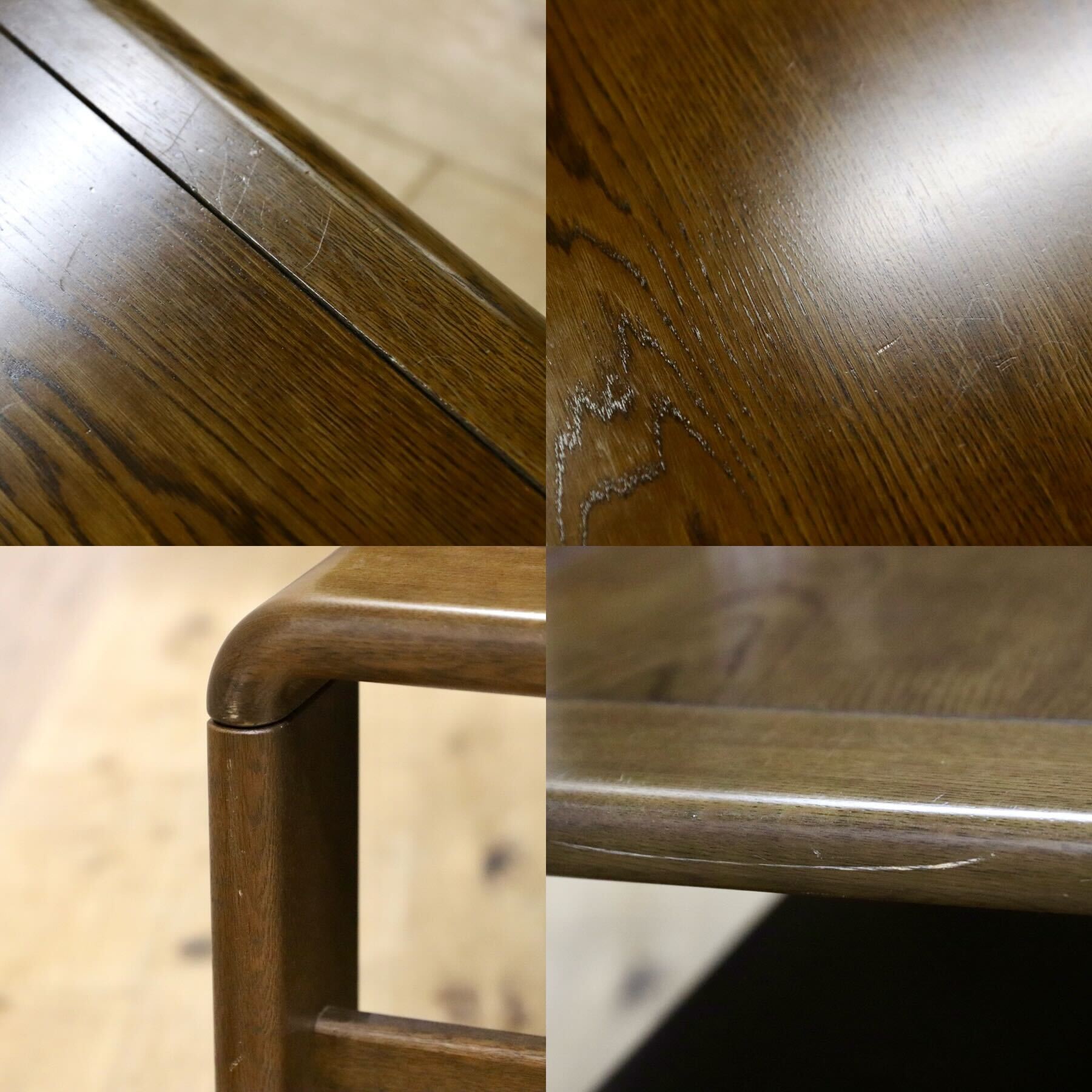 GMGK537○karimoku / カリモク センターテーブル リビングテーブル 応接 机 楢材 ローテーブル 国産家具 和モダン