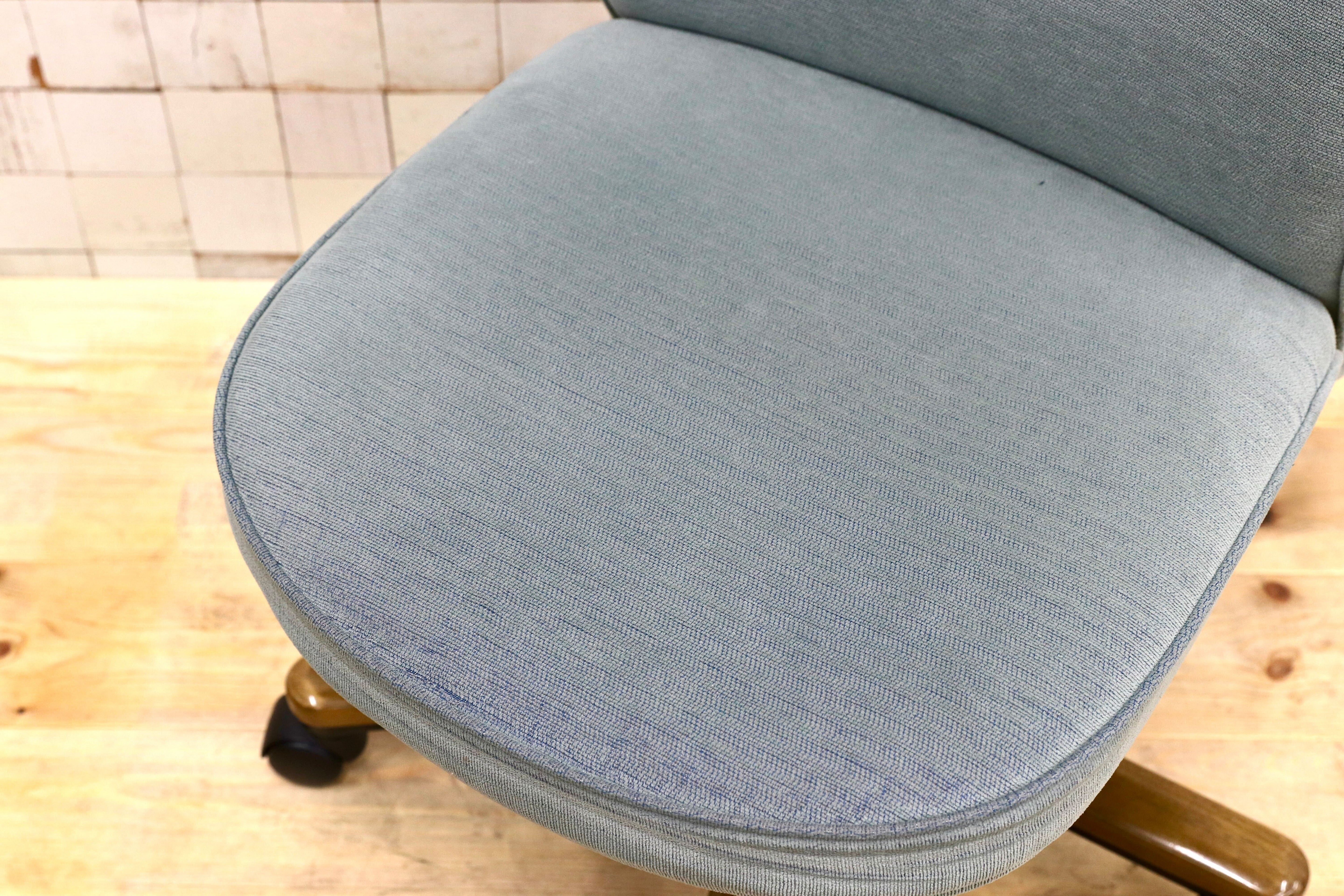 GMHO79○karimoku / カリモク デスクチェア ワークチェア ファブリック 国産家具