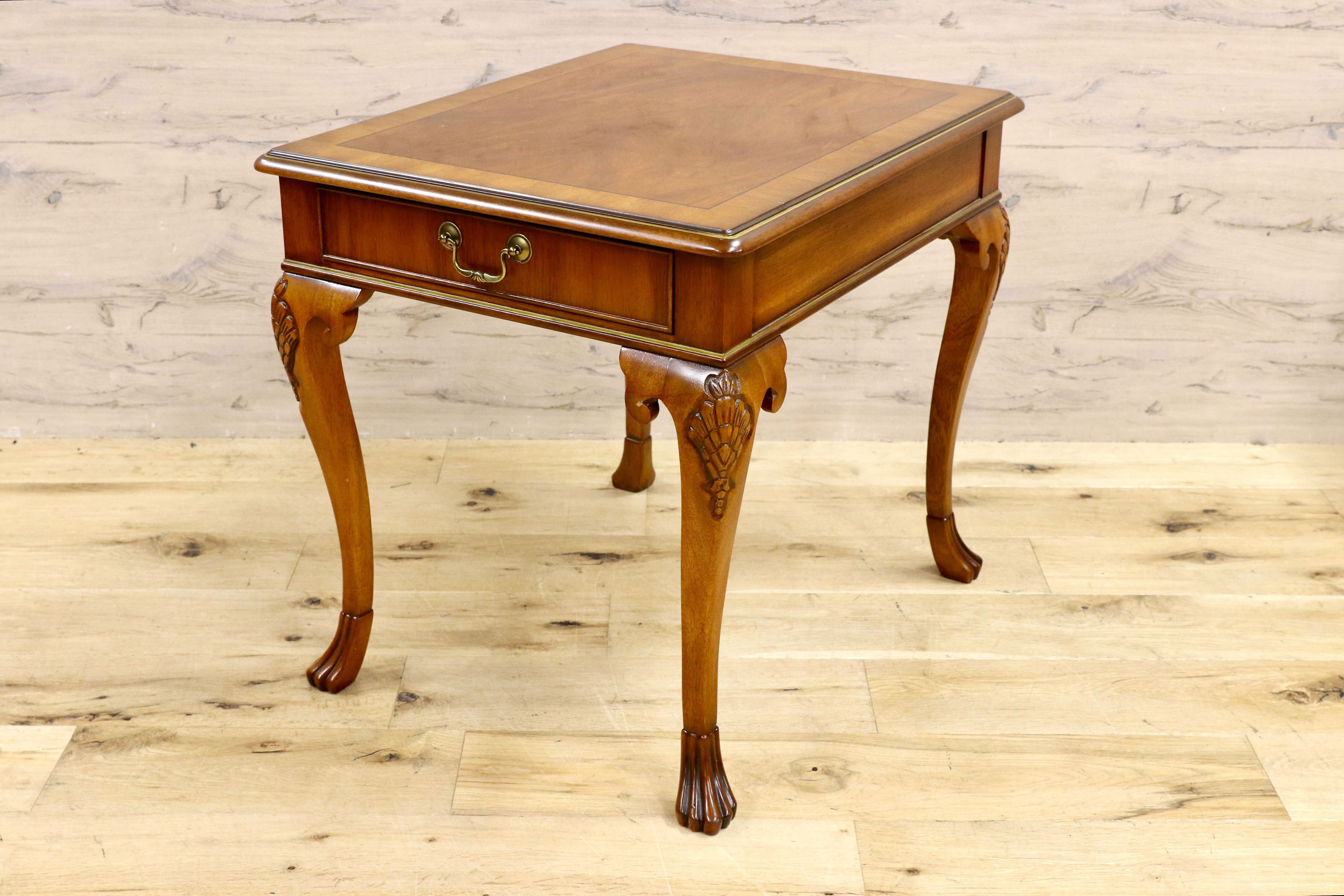 GMHS225○DREXEL HERITAGE / ドレクセルヘリテイジ サイトテーブル コーヒーテーブル 花台 飾り台 クラシック ヴィンテージ 稀少