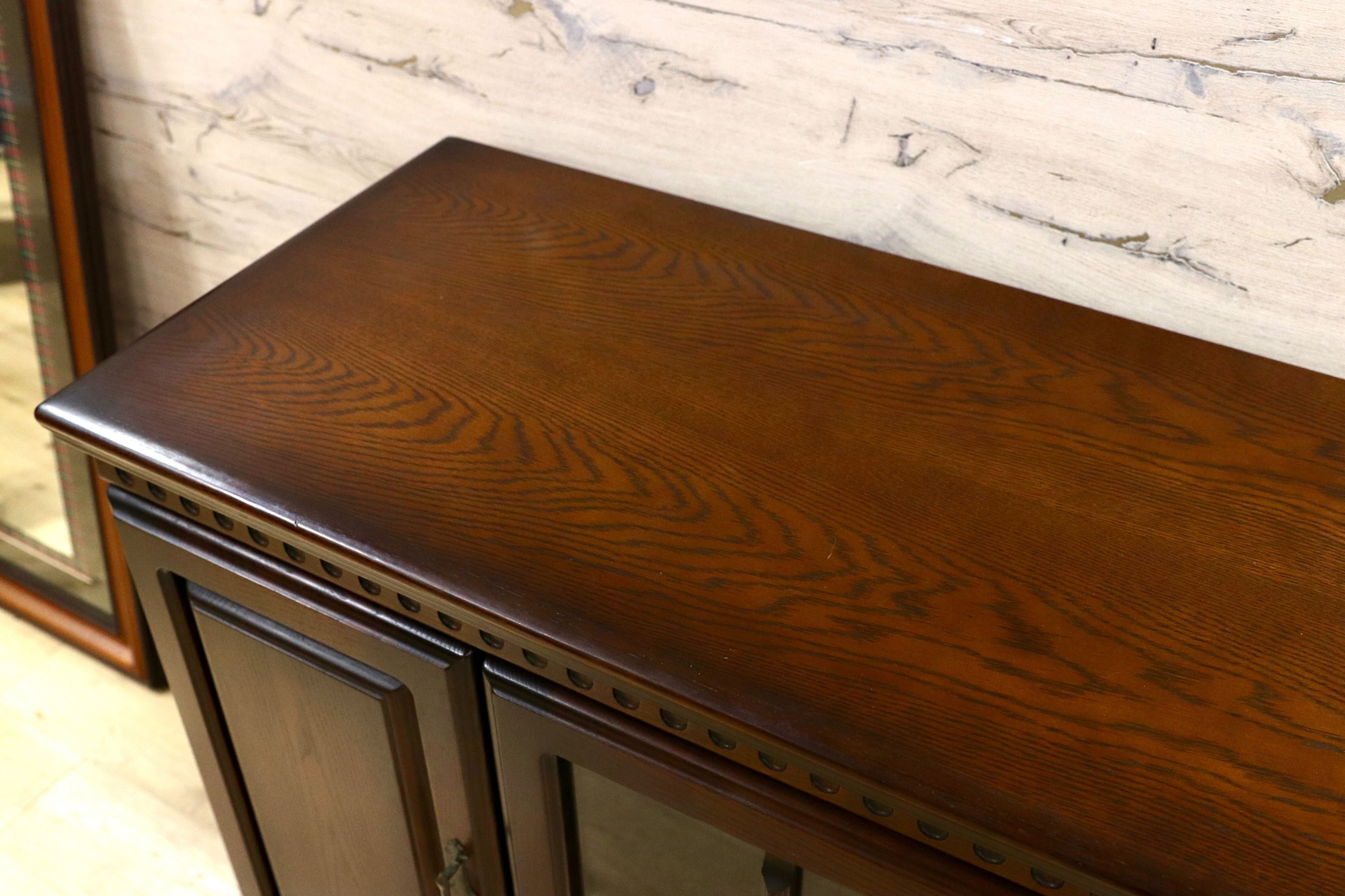 GMIS198○ATLANTA / アトランタ IDF太田長 サイドボード リビングボード キャビネット 飾り棚 収納家具 アメリカンカントリー ヴィンテージ