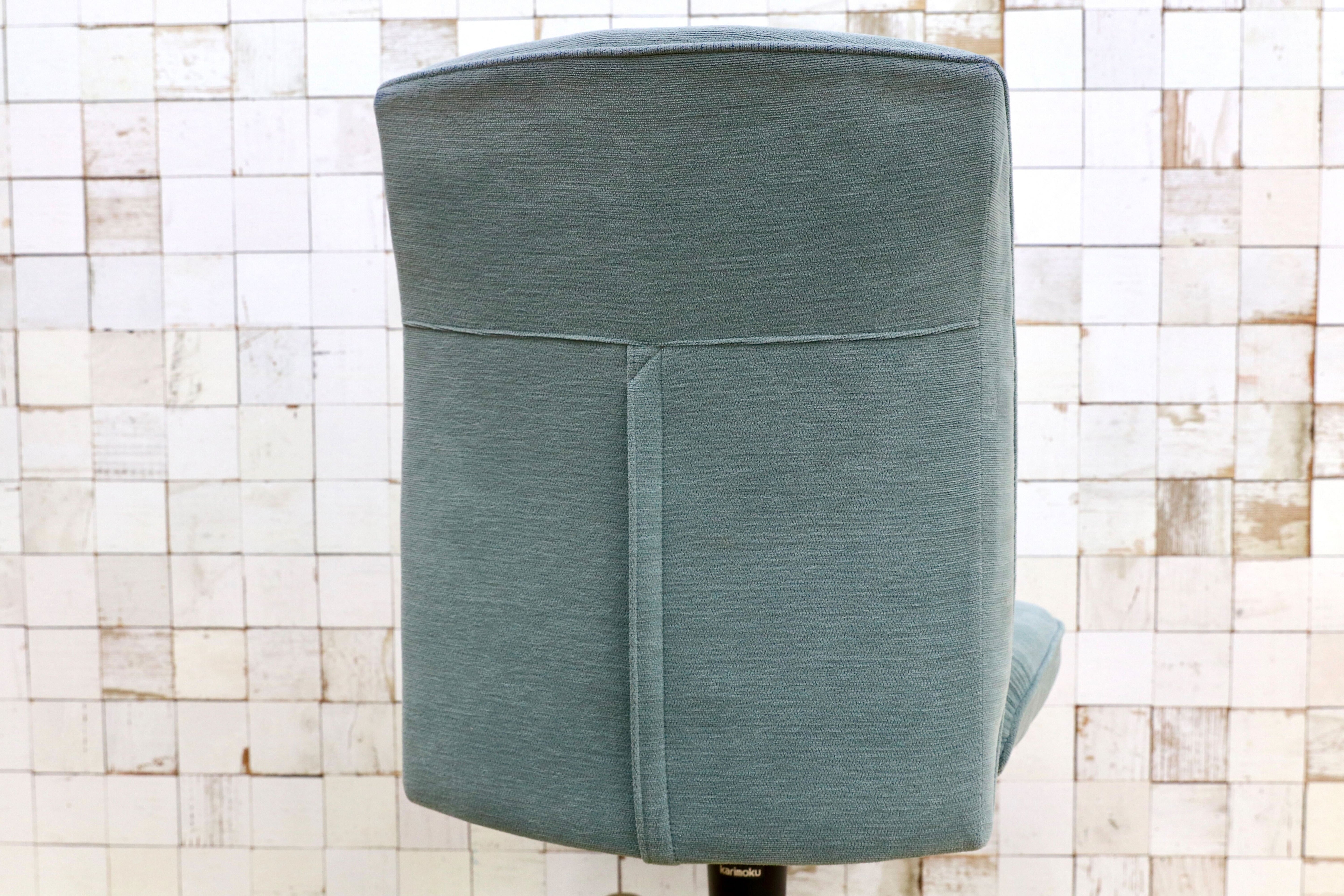 GMHO79○karimoku / カリモク デスクチェア ワークチェア ファブリック 国産家具