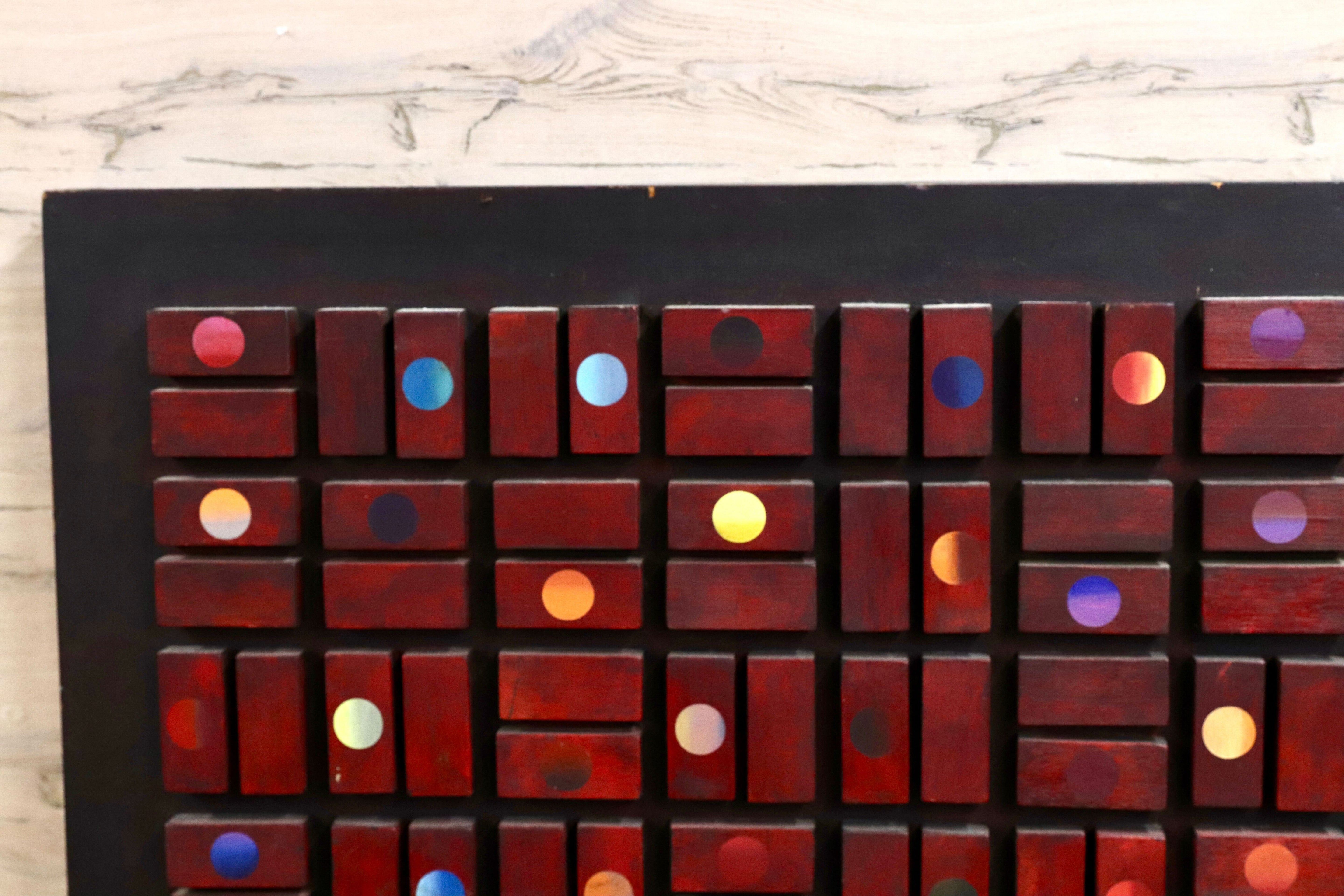 GMIH156○TROIS CENT SOIXANTE-CINQ JOURS 285-365 フランス モダンアート作品 アンティーク オブジェ インテリア 木製